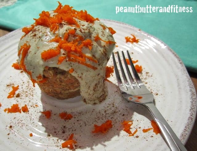 Protein Carrot Mug Cake