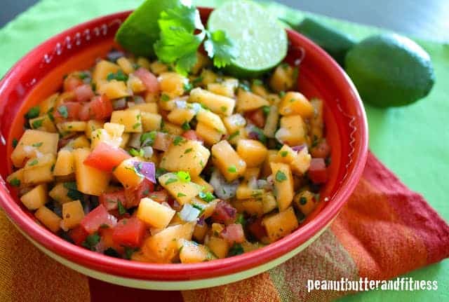 Cantaloupe Salsa