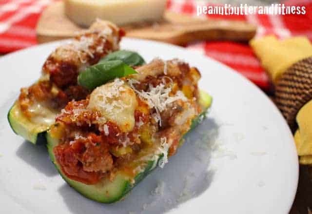 Italian Stuffed Zucchini