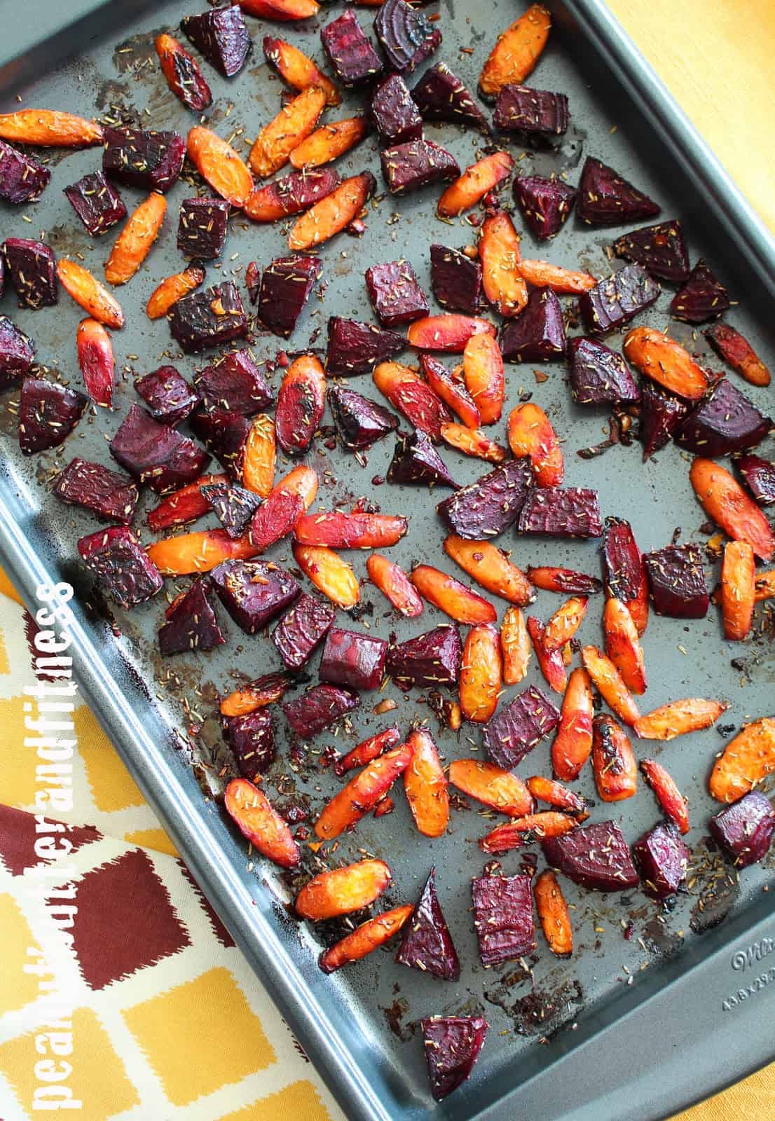 Rosemary Roasted Beets and Carrots