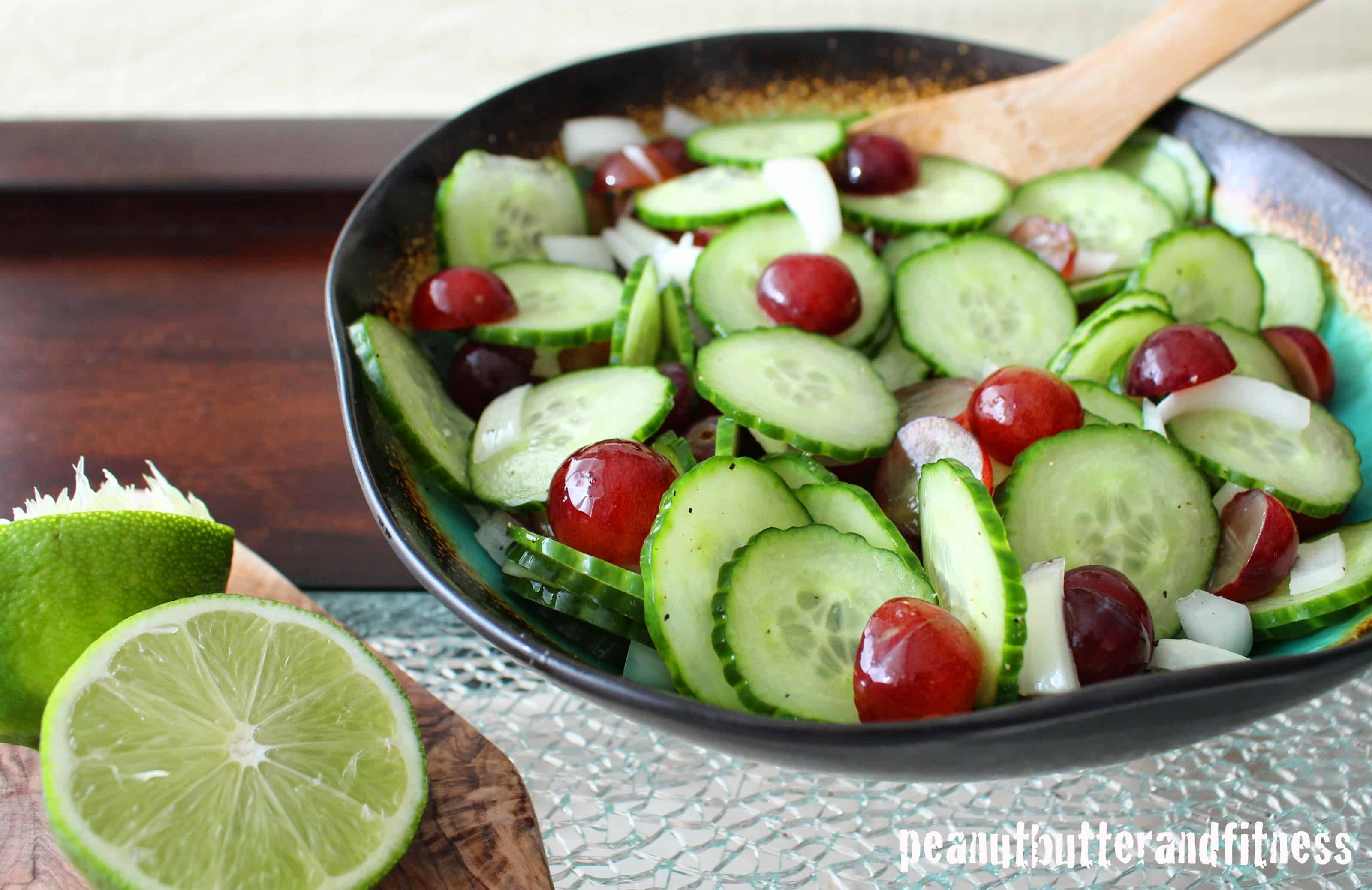 Cucumber Grape Salad