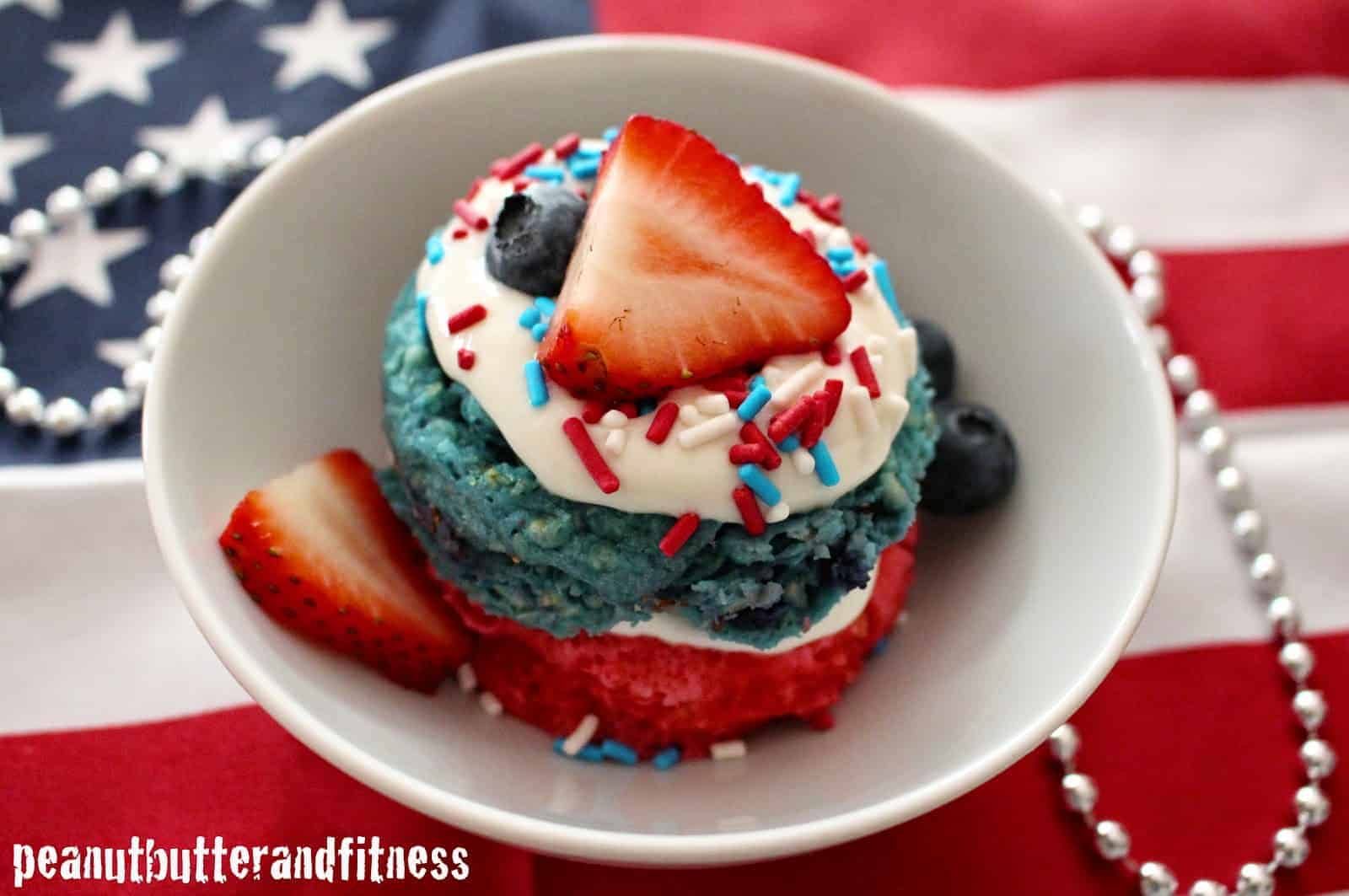 ‘Merica Mug Cake