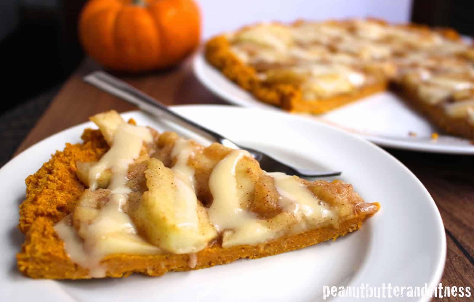 Apple Pumpkin Protein Pizza (Gluten Free and Paleo)