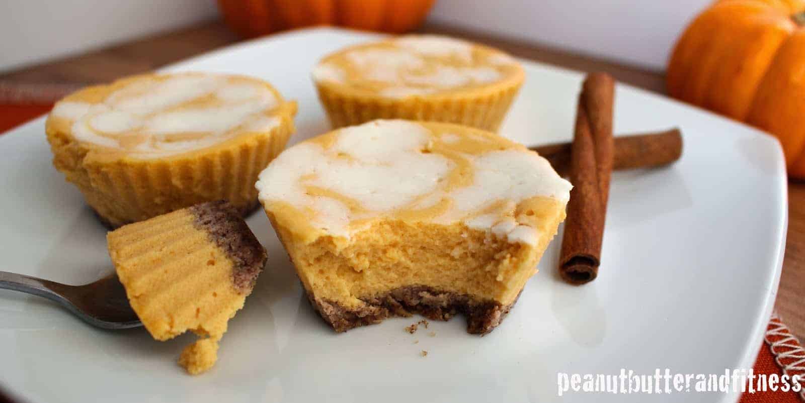 Guiltless Protein Pumpkin Cheesecake