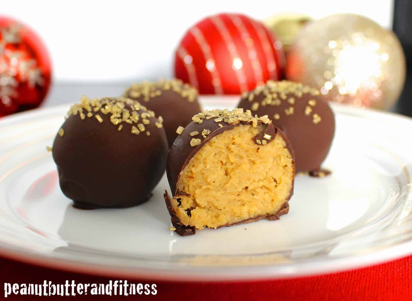 Peanut Butter Protein Truffles