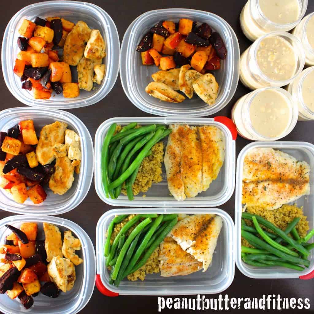 Short Week Meal Prep - Peanut Butter and Fitness