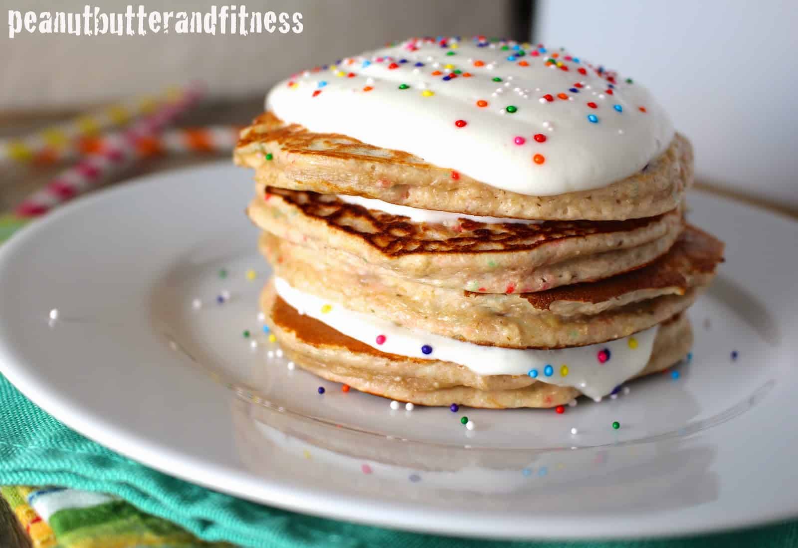 Funfetti Protein Pancakes