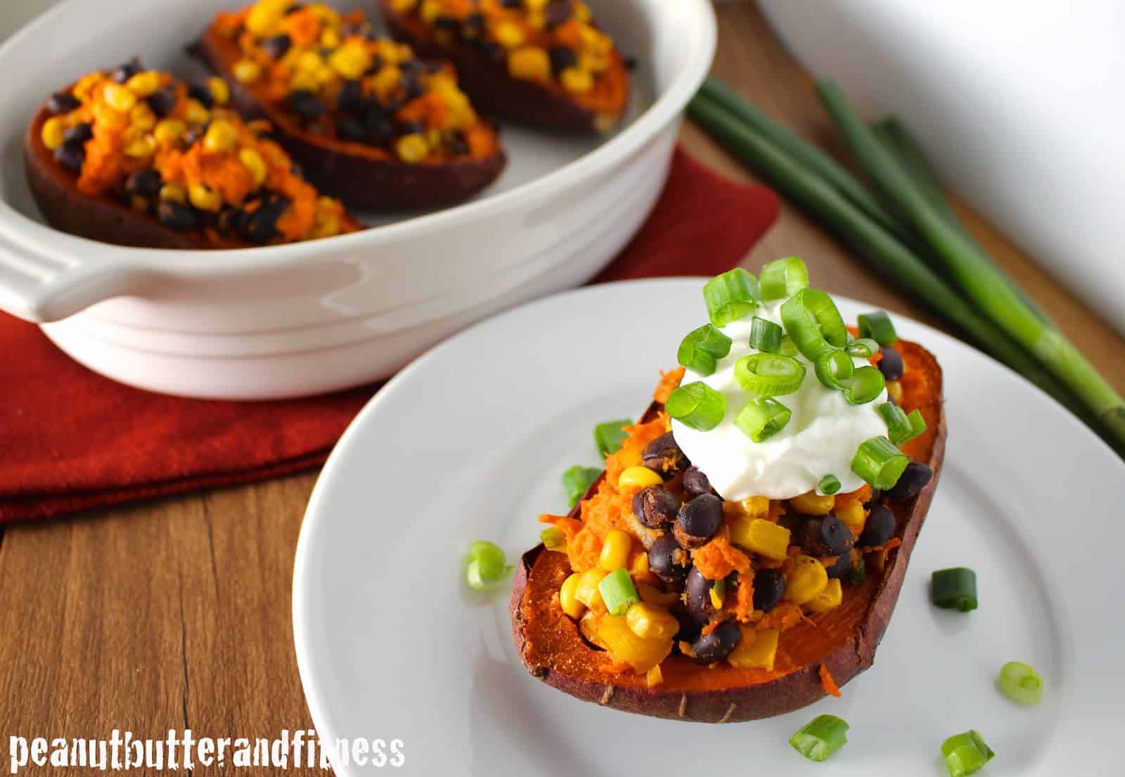 Southwest Stuffed Sweet Potatoes