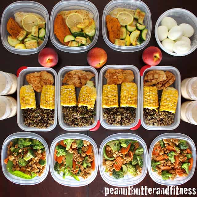 Meal Prep - Week of May 18th - Peanut Butter and Fitness