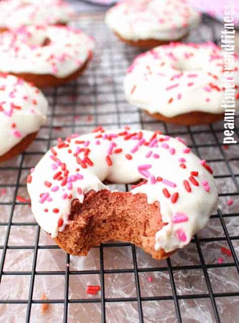 Red Velvet Protein Donuts