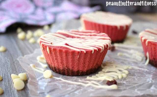 Guiltless Red Velvet Mini-Cheesecakes