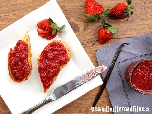 Strawberry Vanilla Chia Jam