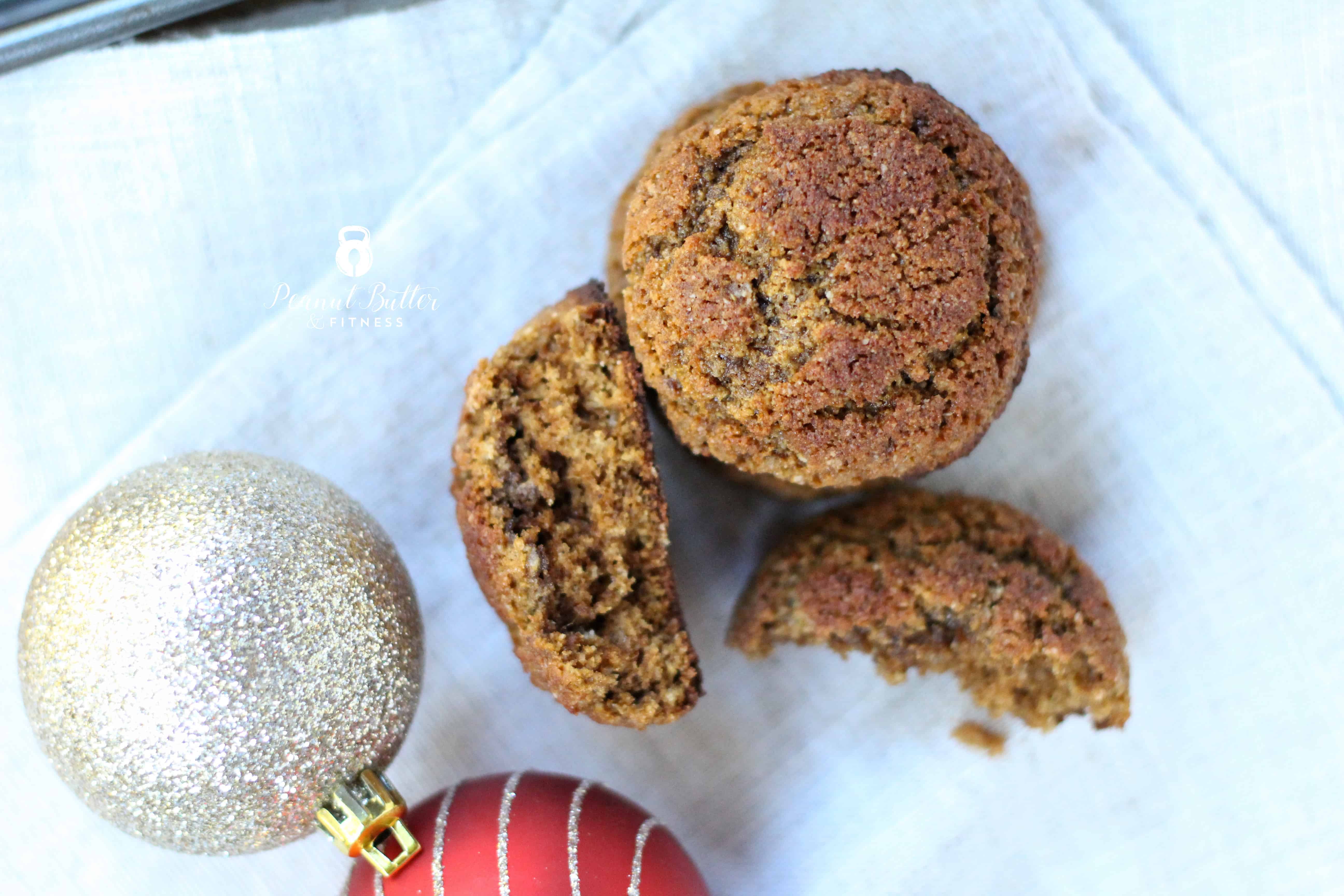 Paleo Friendly Soft Gingerbread Protein Cookies