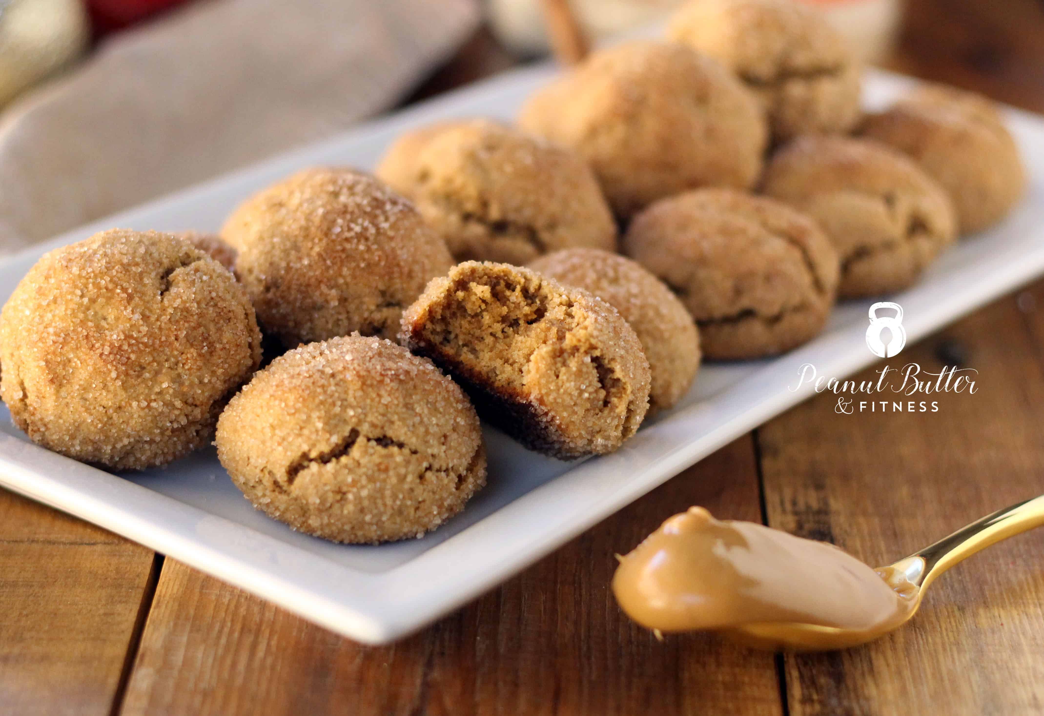 Peanut Butter Protein Snickerdoodles