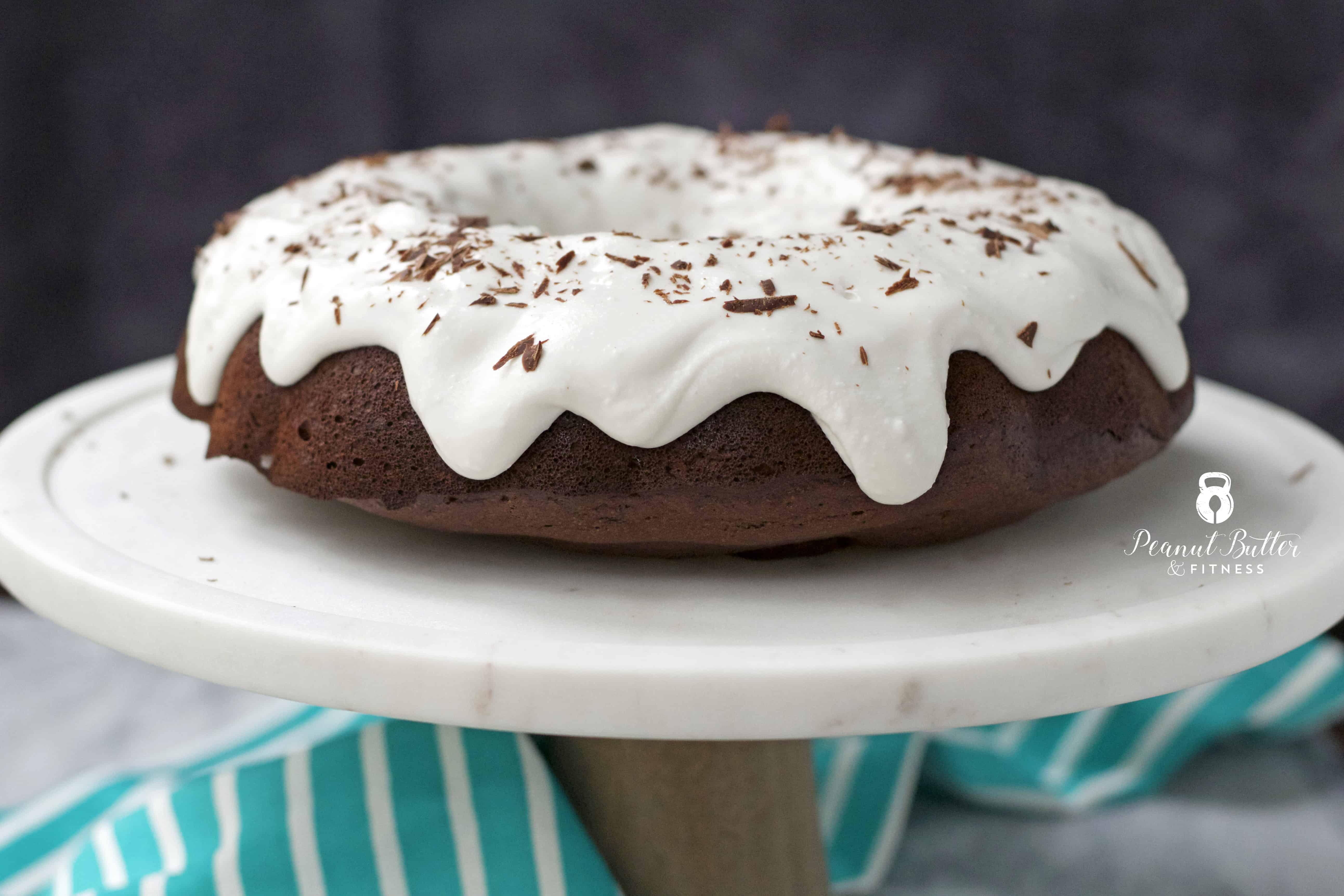 Paleo Chocolate Protein Bundt Cake