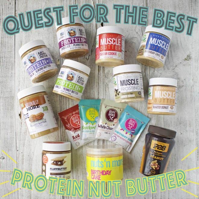 Quest for the Best NonDairy Protein Powder Peanut Butter and Fitness