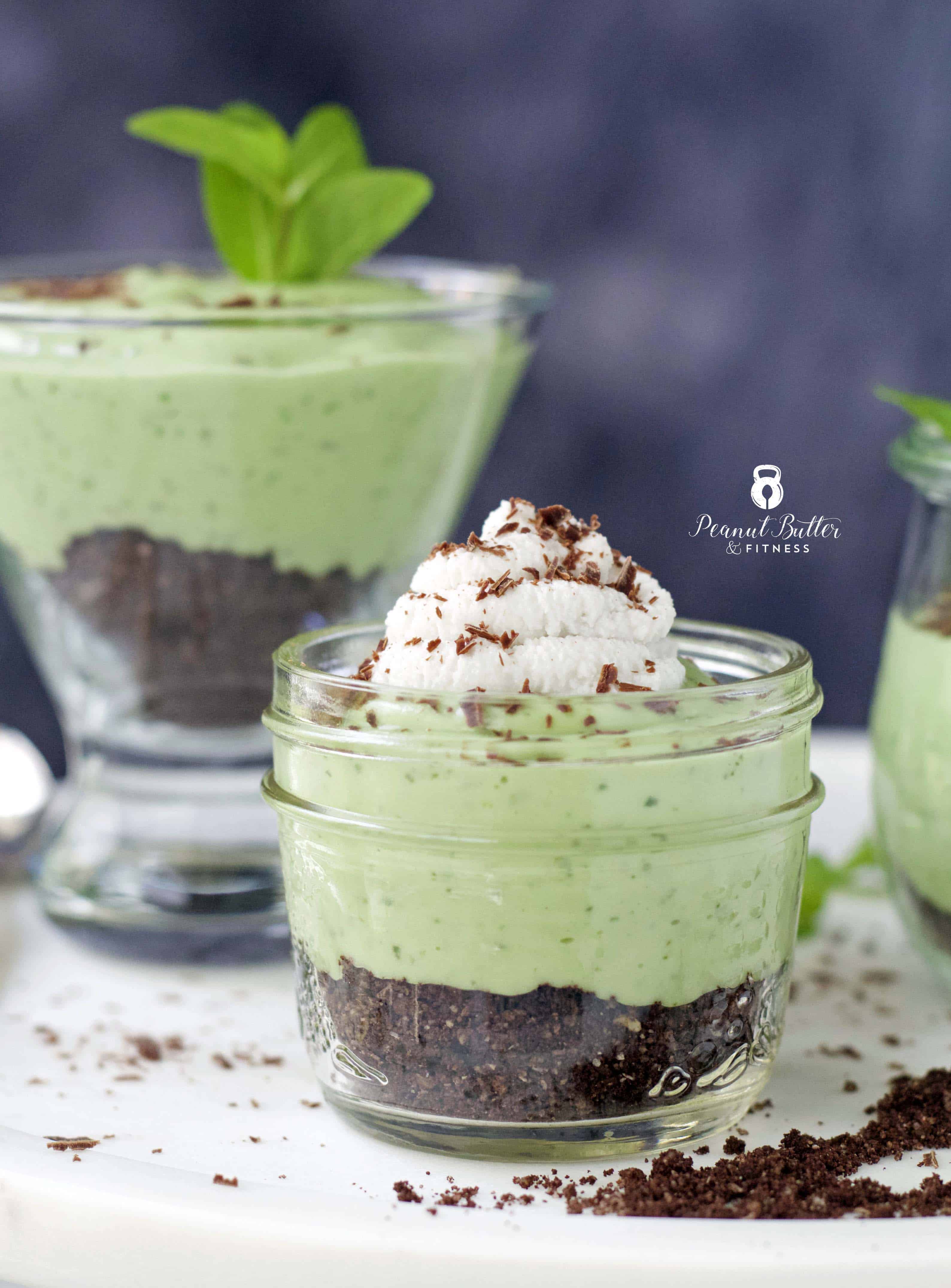 Paleo Grasshopper Pie in a Jar