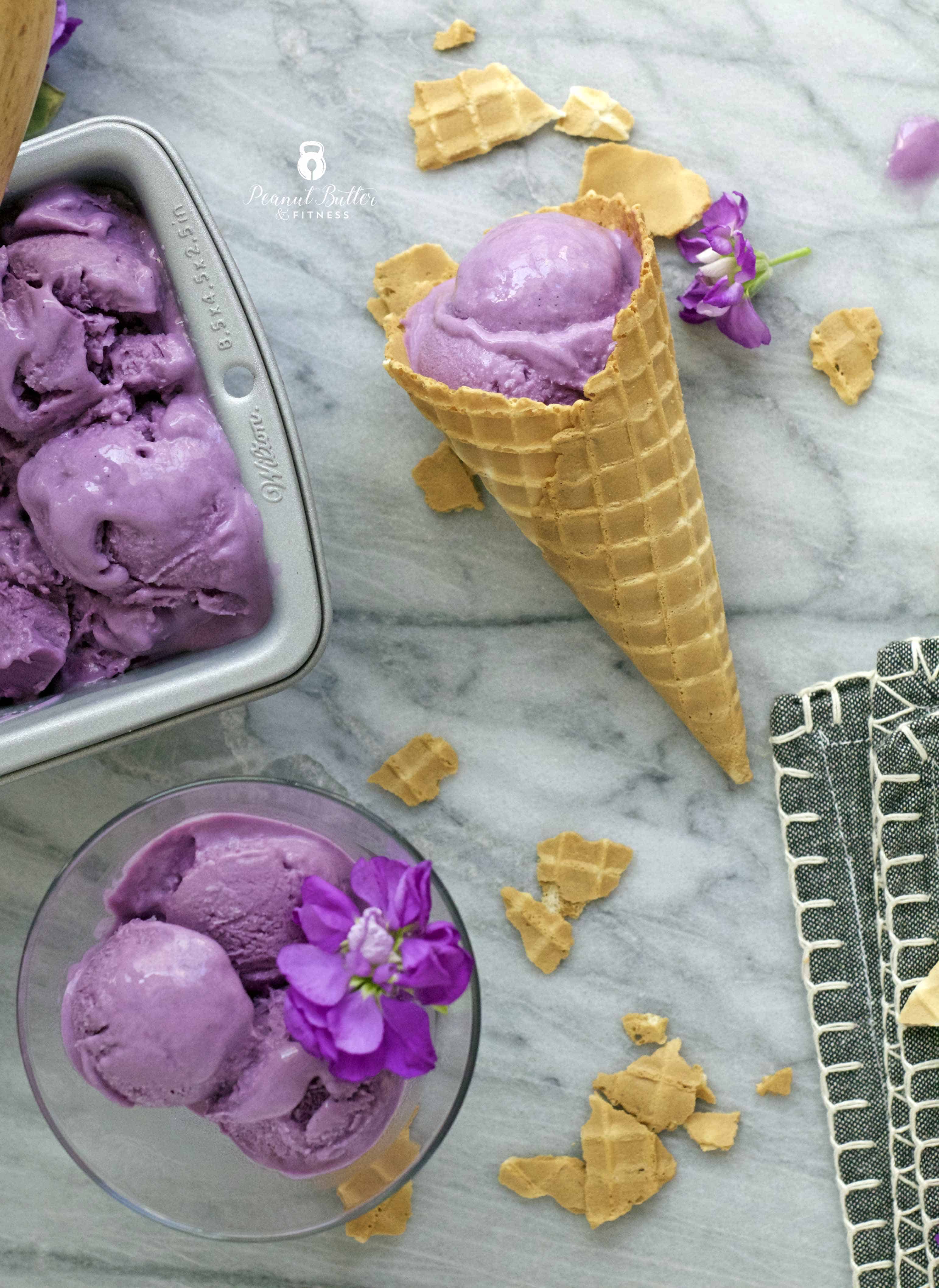 Paleo Purple Sweet Potato “Ice Cream”