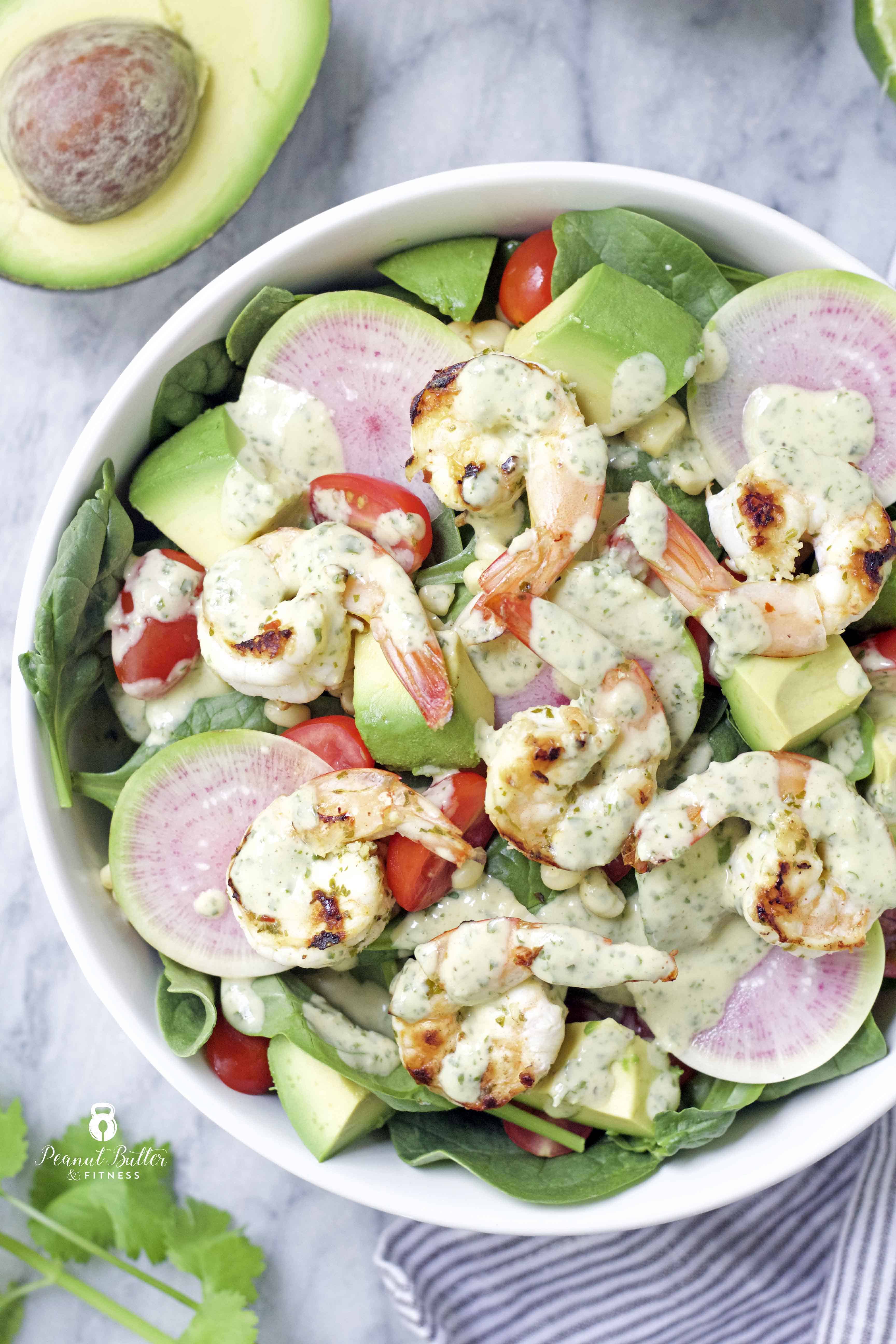 Shrimp and Avocado Salad