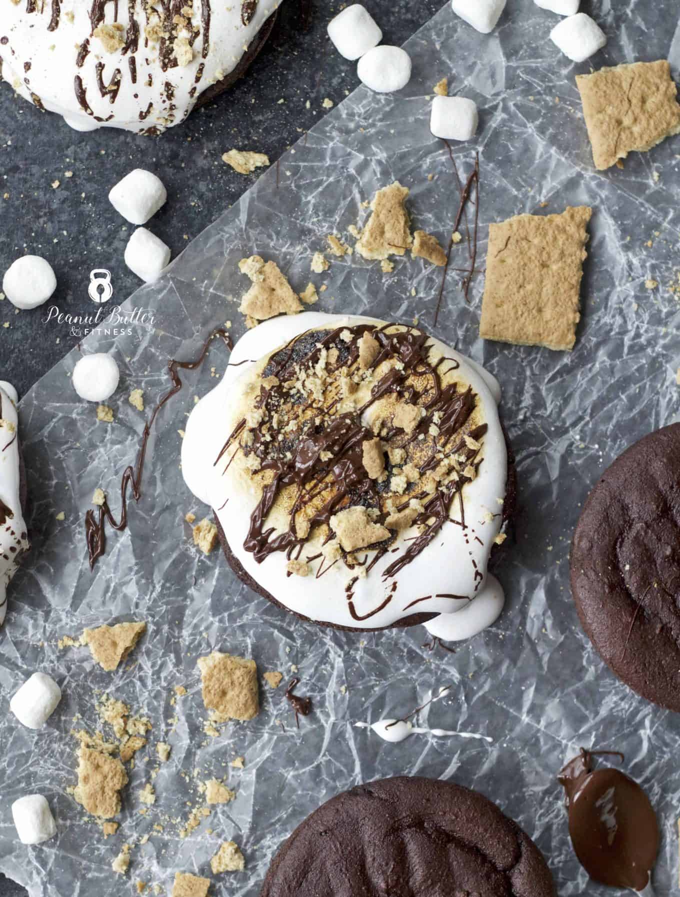 S'mores Protein Donuts Peanut Butter and Fitness