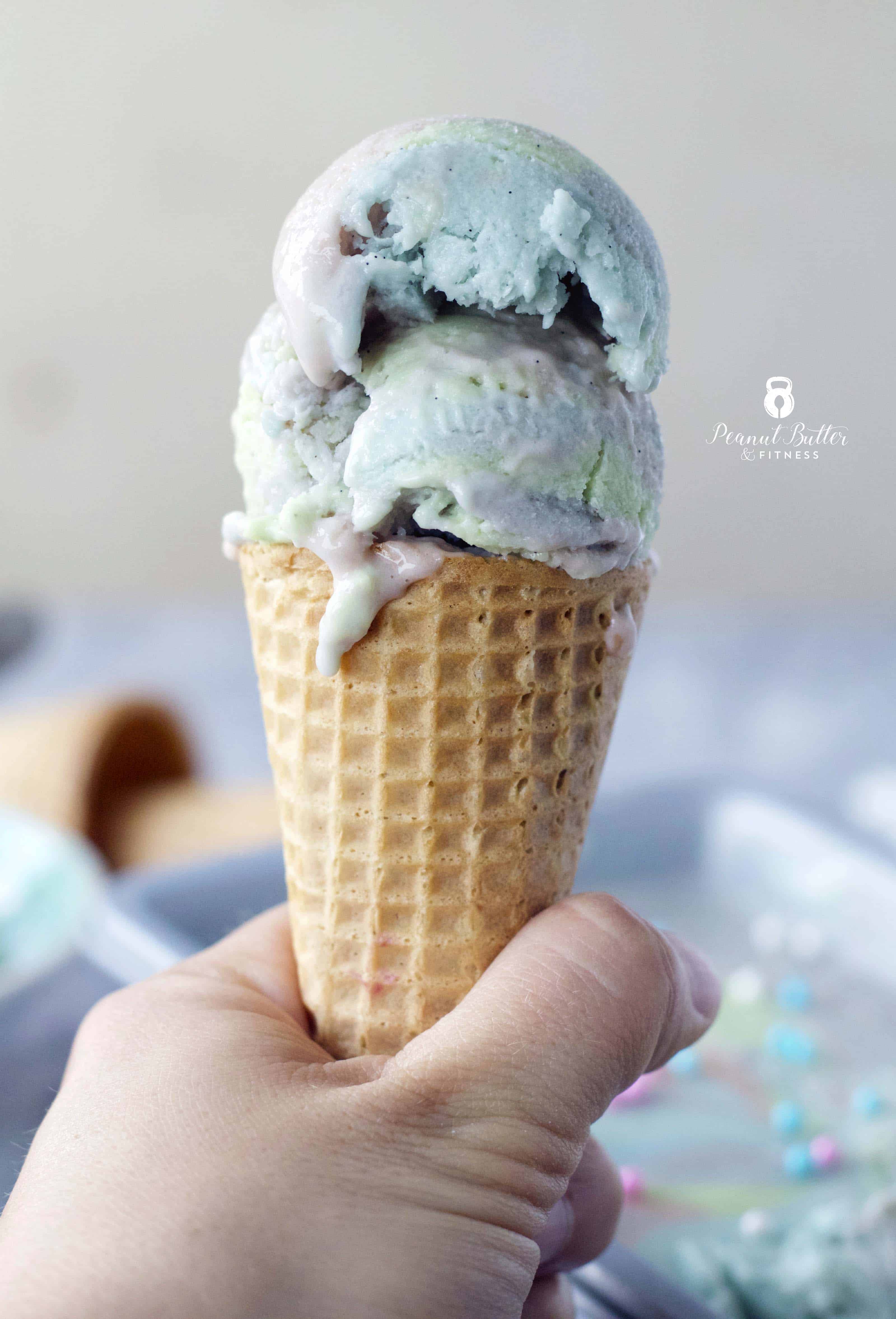 Paleo Friendly Mermaid “Ice Cream”