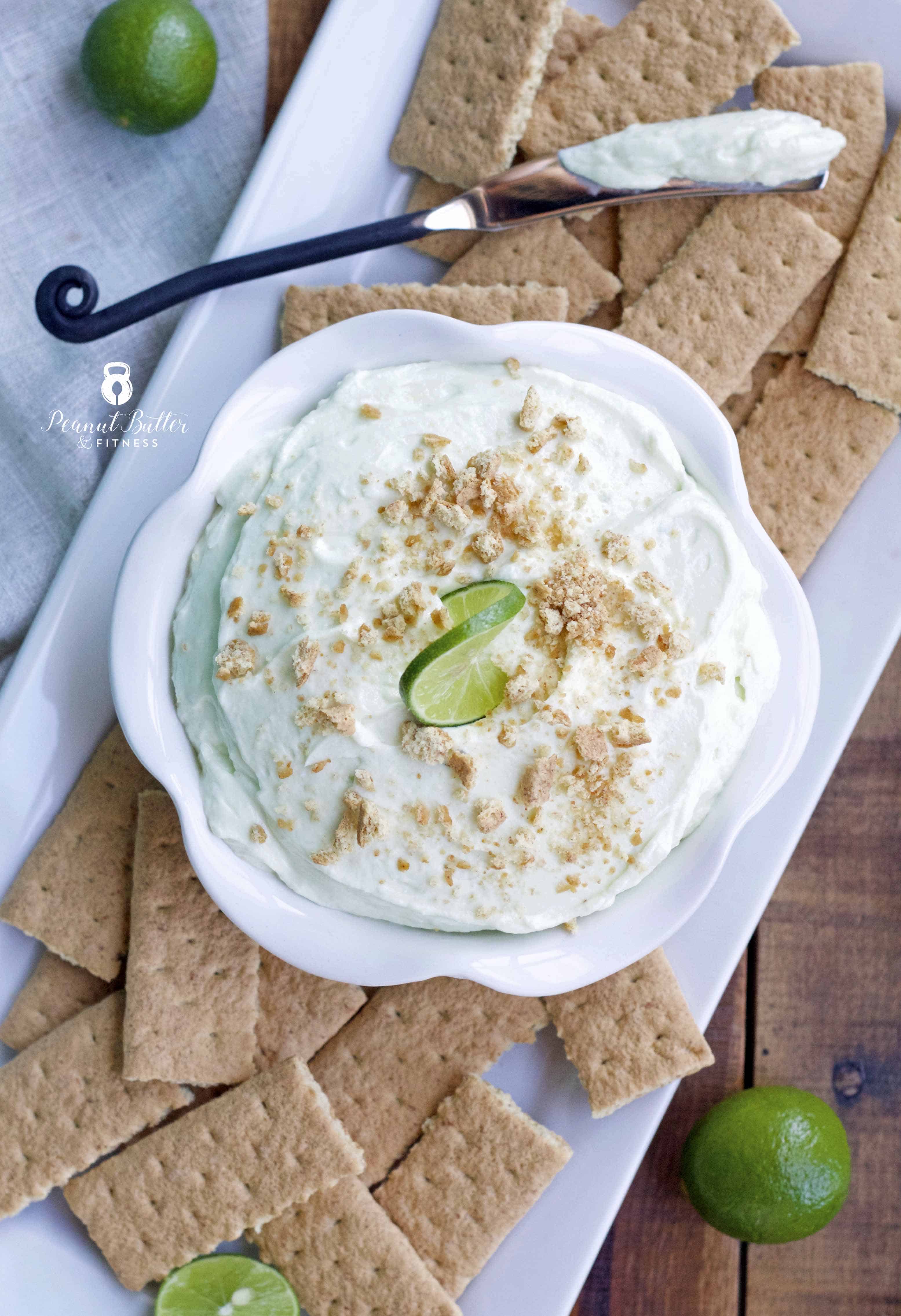 Key Lime Pie Protein Cheesecake Dip