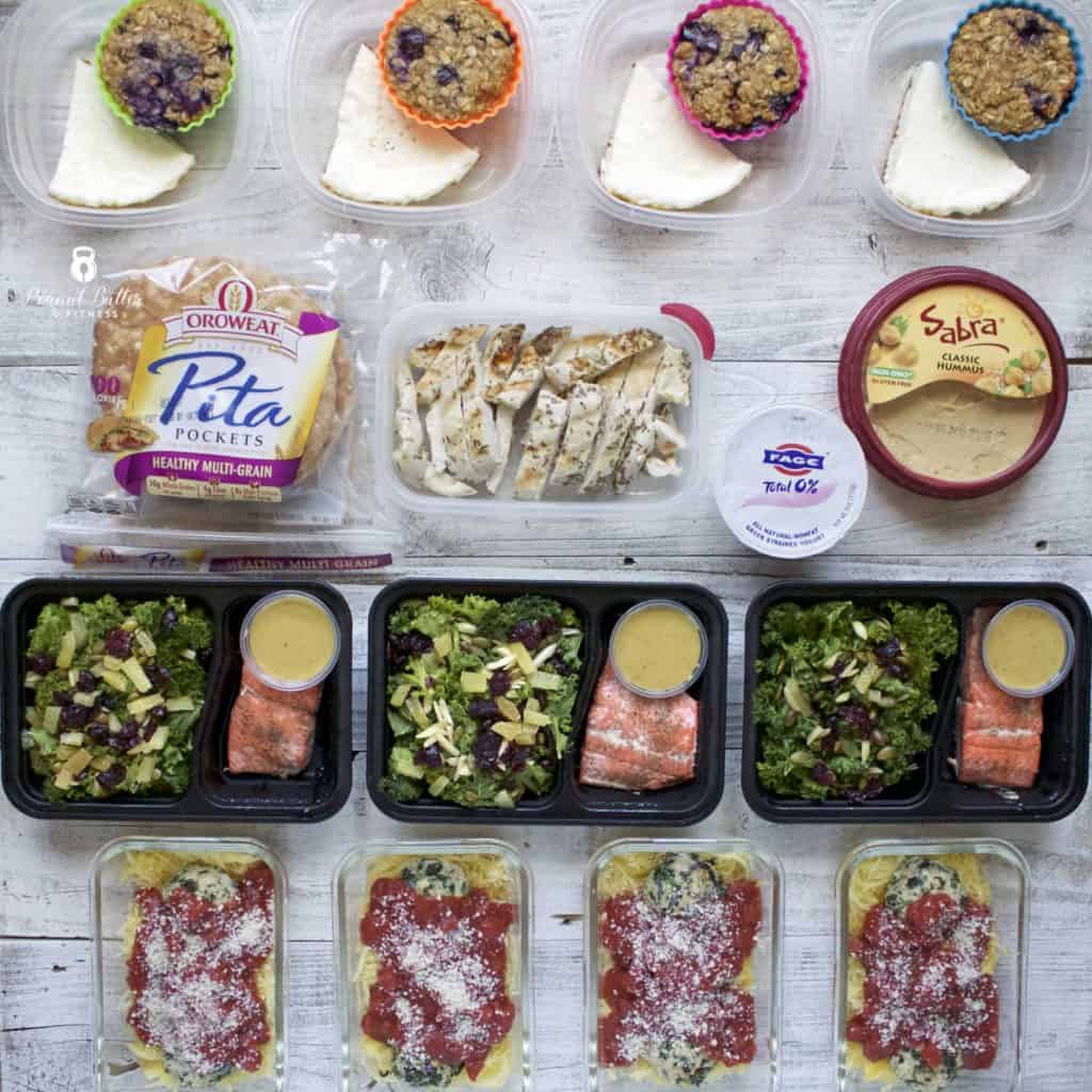 Meal Prep - Week of November 6th, 2017 - Peanut Butter and Fitness