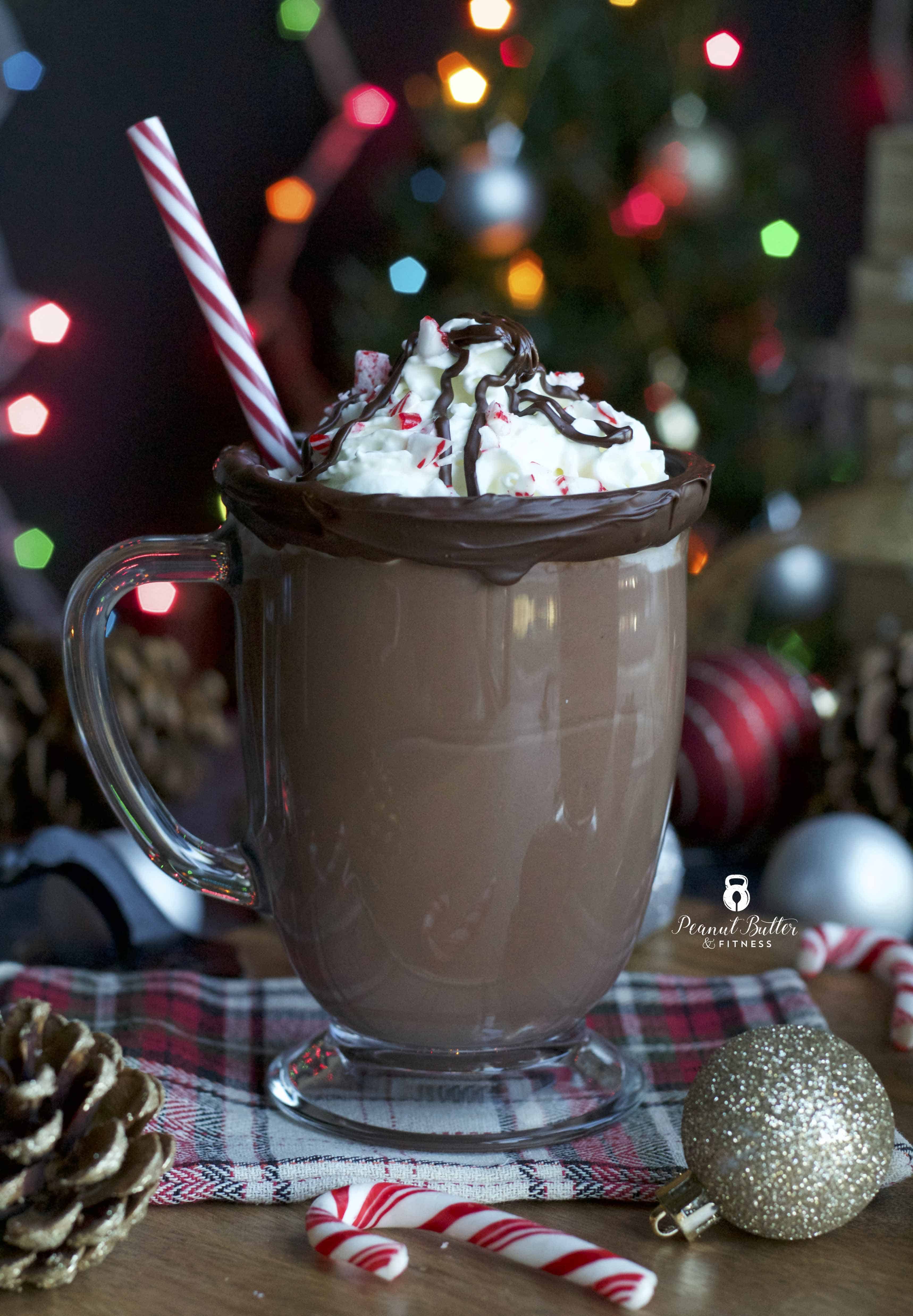 Peppermint Mocha Protein Latte