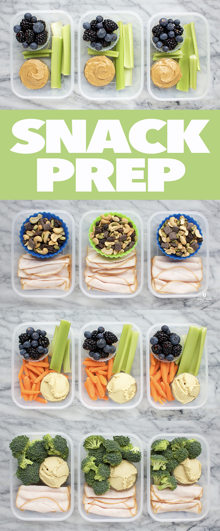 Bento Box Snack Prep Ideas - Peanut Butter and Fitness