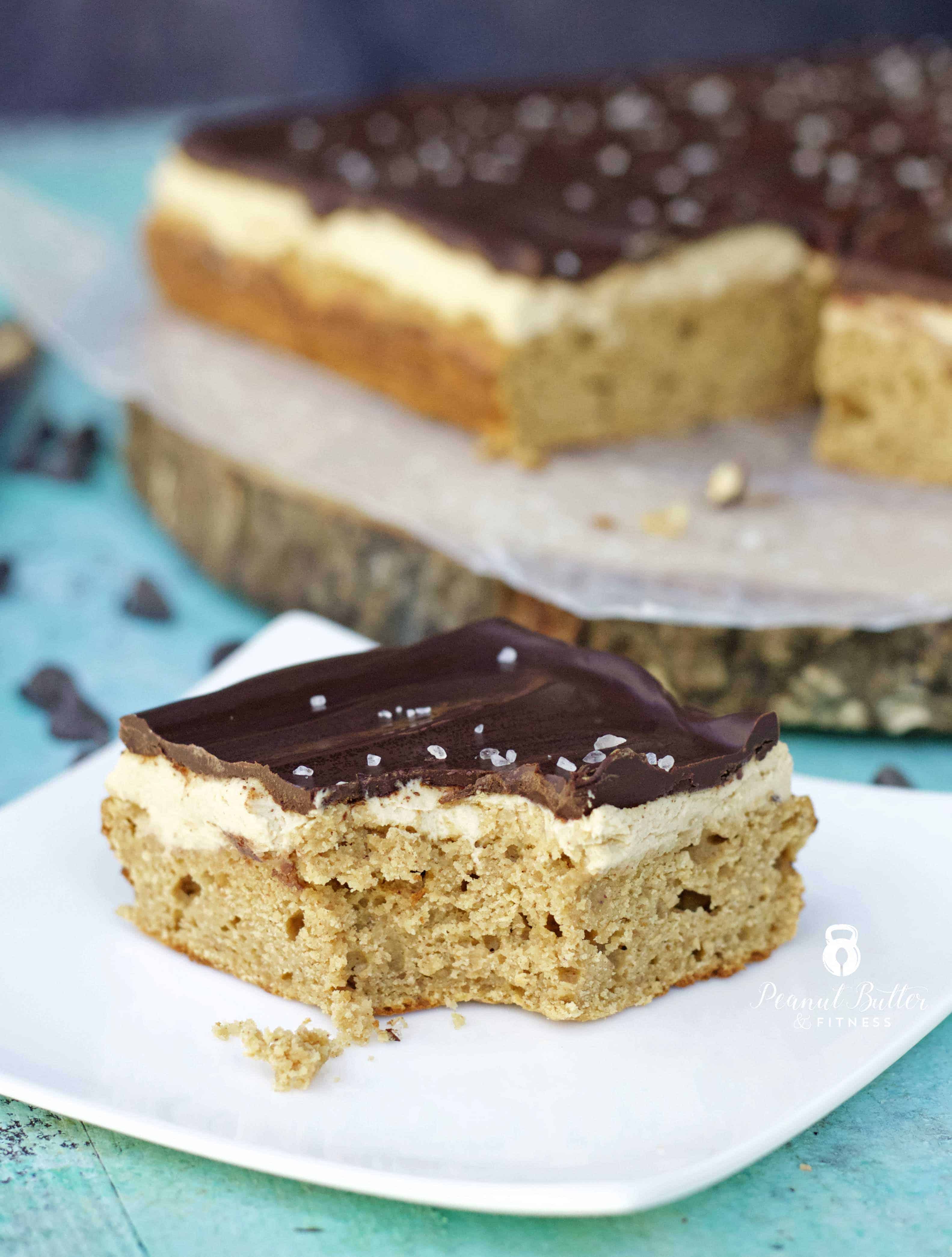 Chocolate Peanut Butter Protein Cookie Bars