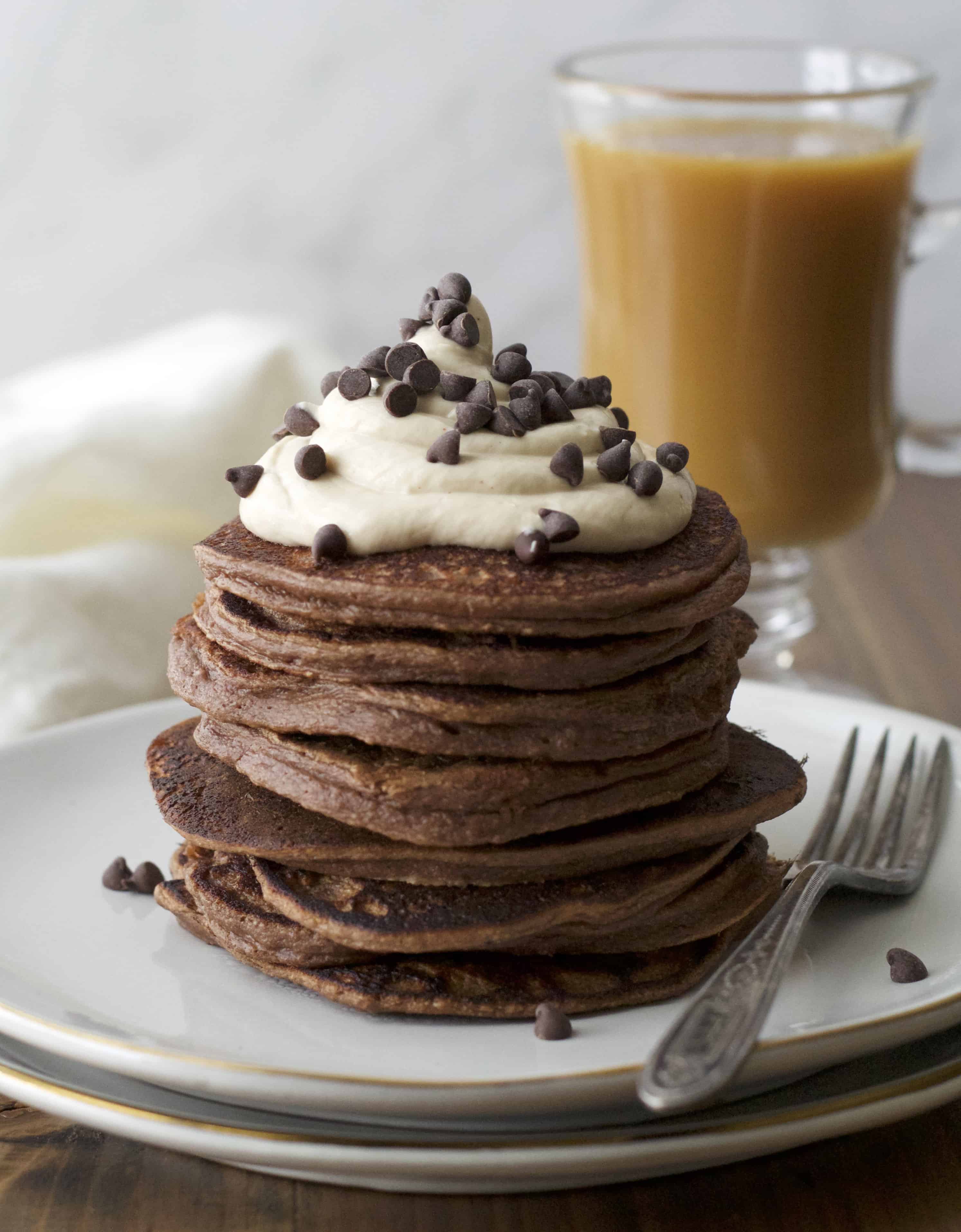 Kahlua Peanut Butter Protein Pancakes