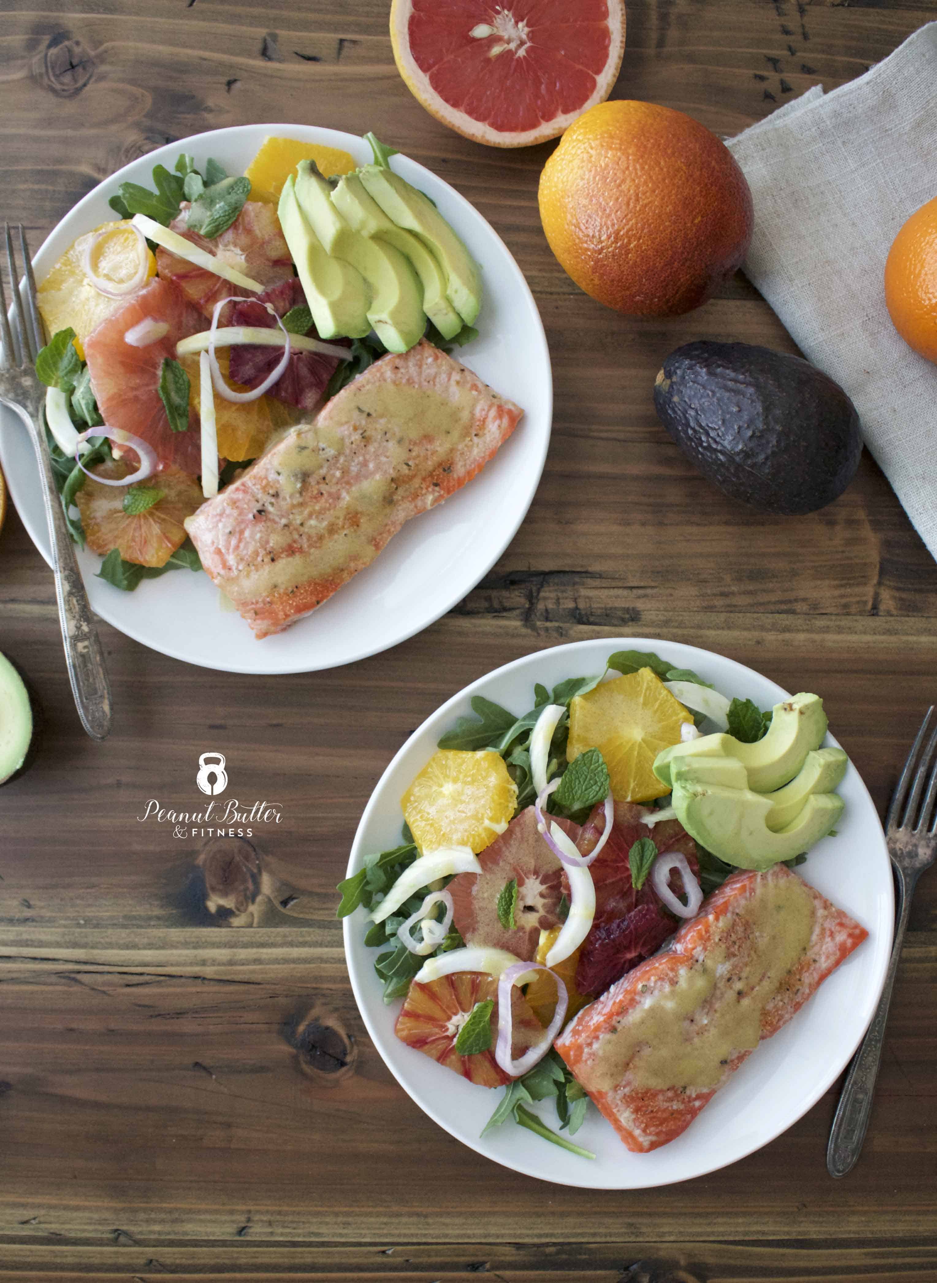 Citrus Salmon Salad