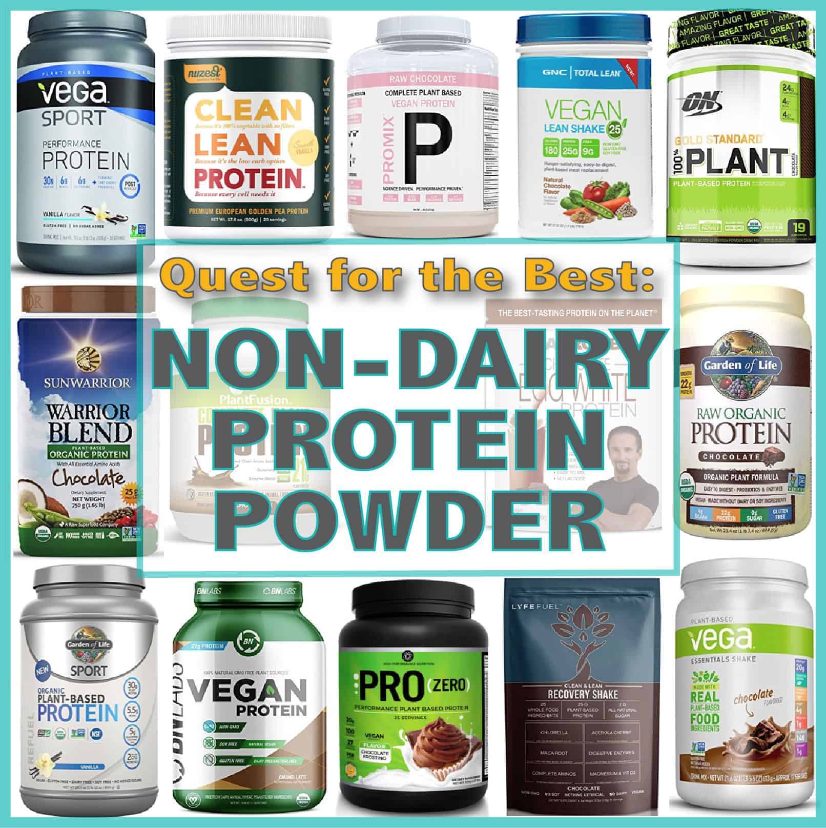 Quest for the Best – Non-Dairy Protein Powder