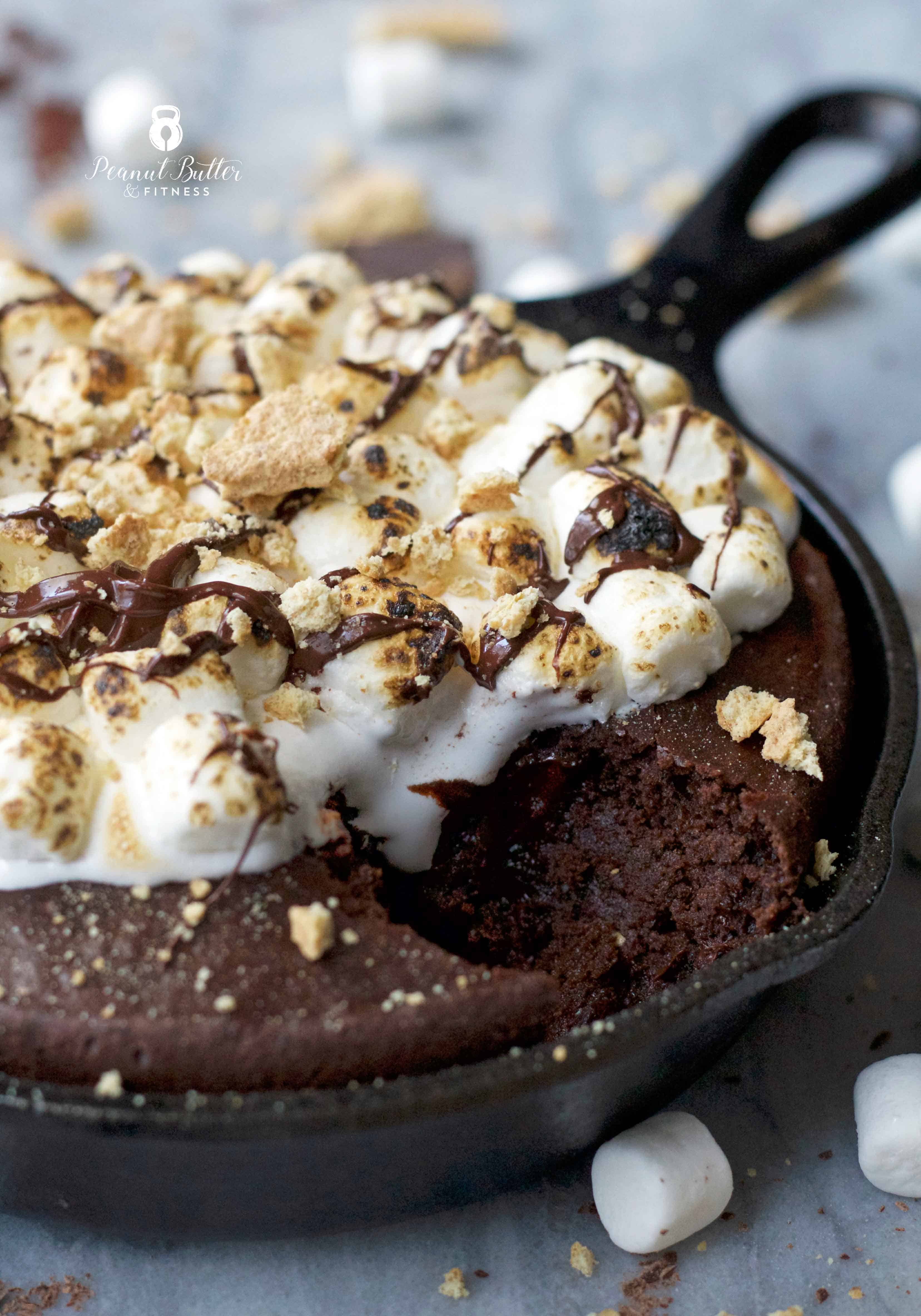 S’mores Skillet Cake