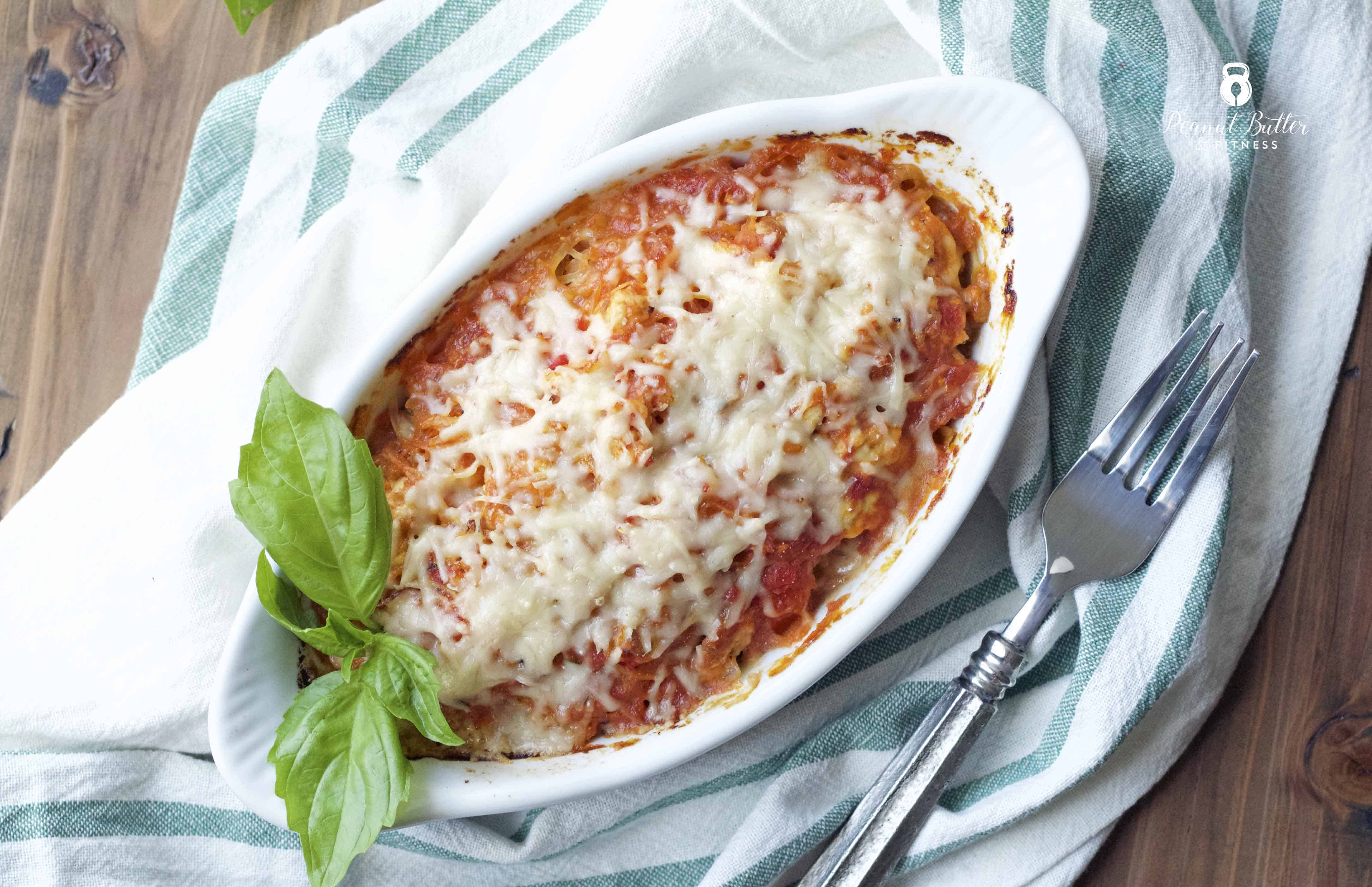 Italian Spaghetti Squash Bake