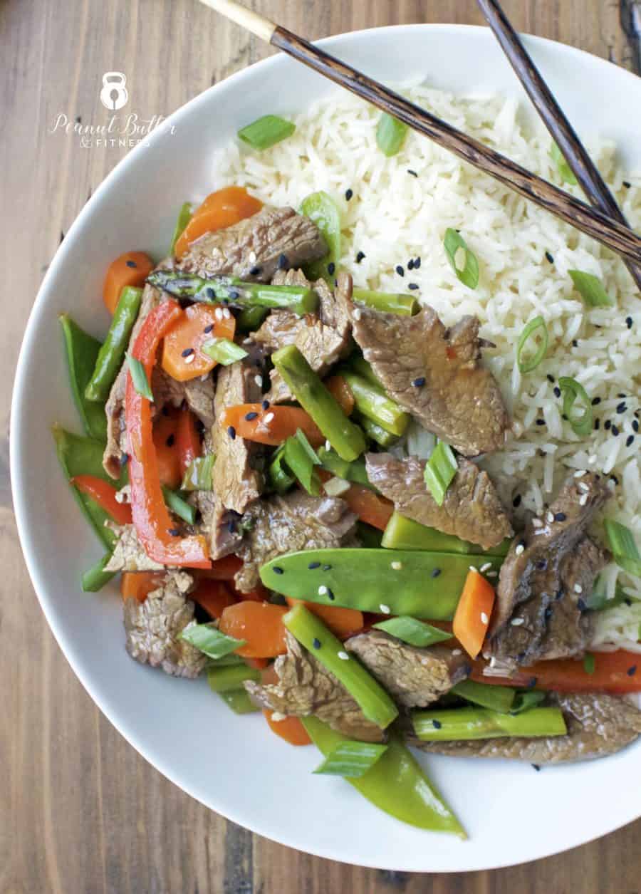 Beef Stir Fry - Peanut Butter and Fitness