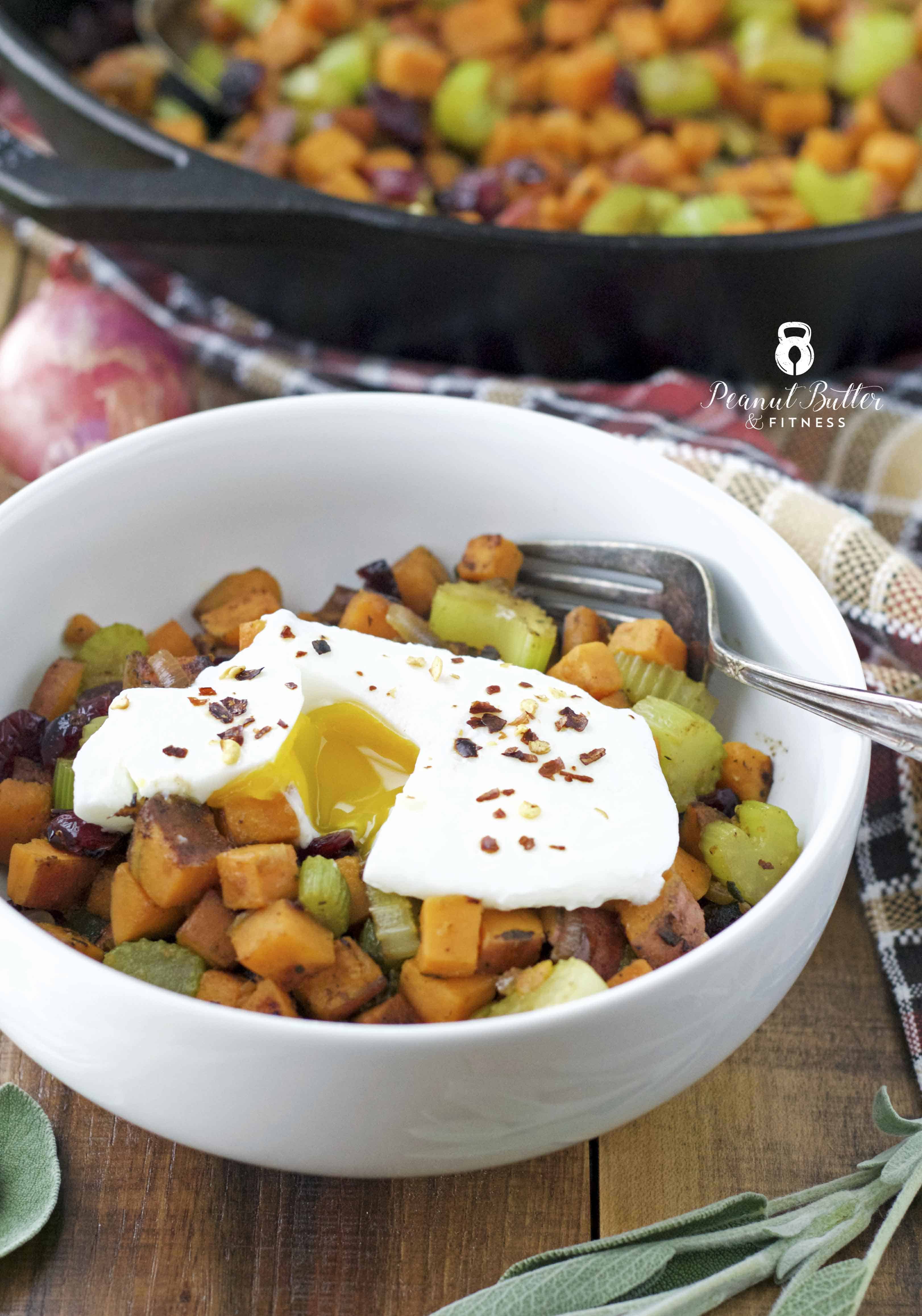 Sweet Potato Hash with Sage Brown Butter