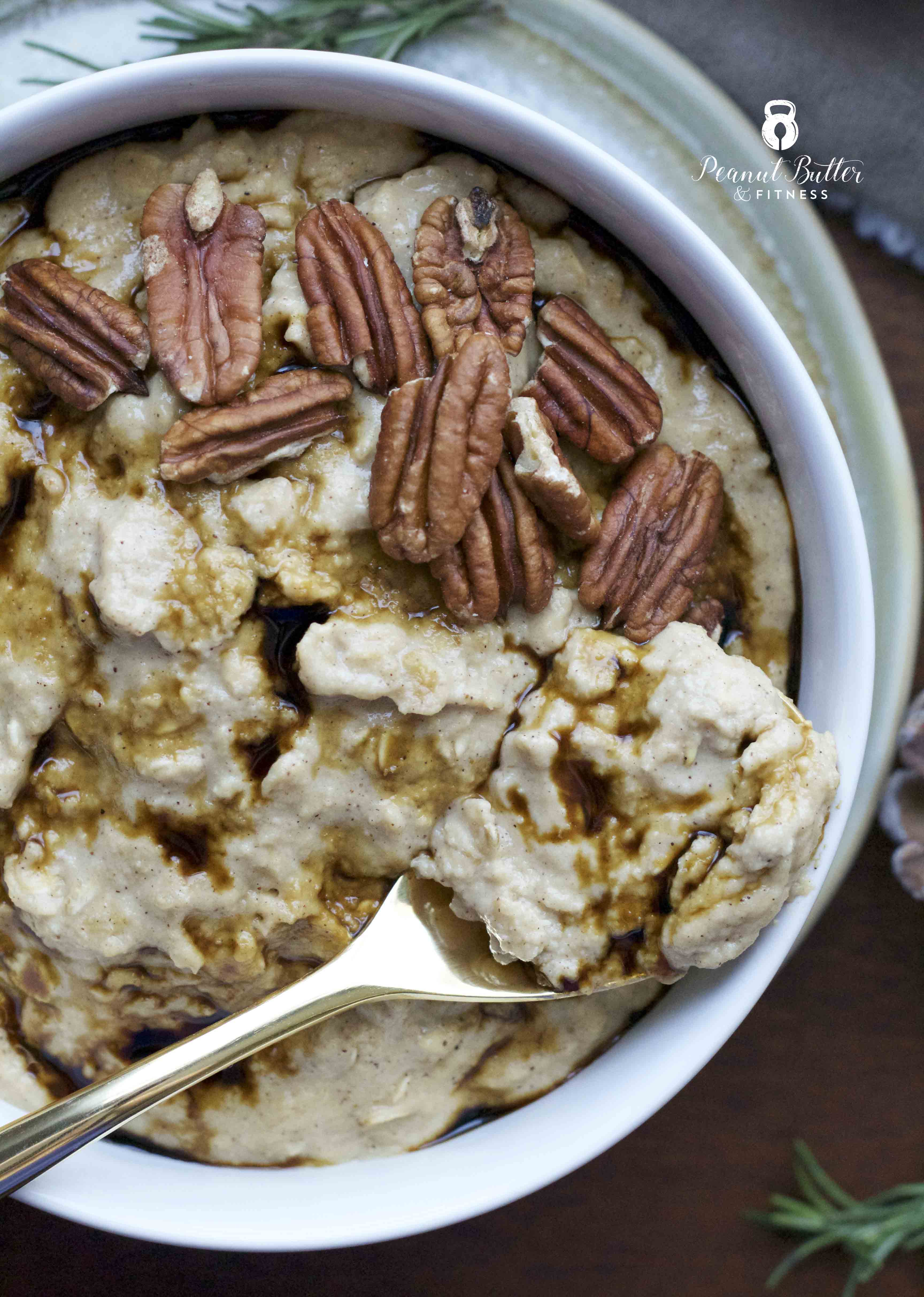 Gingerbread Protein Oatmeal