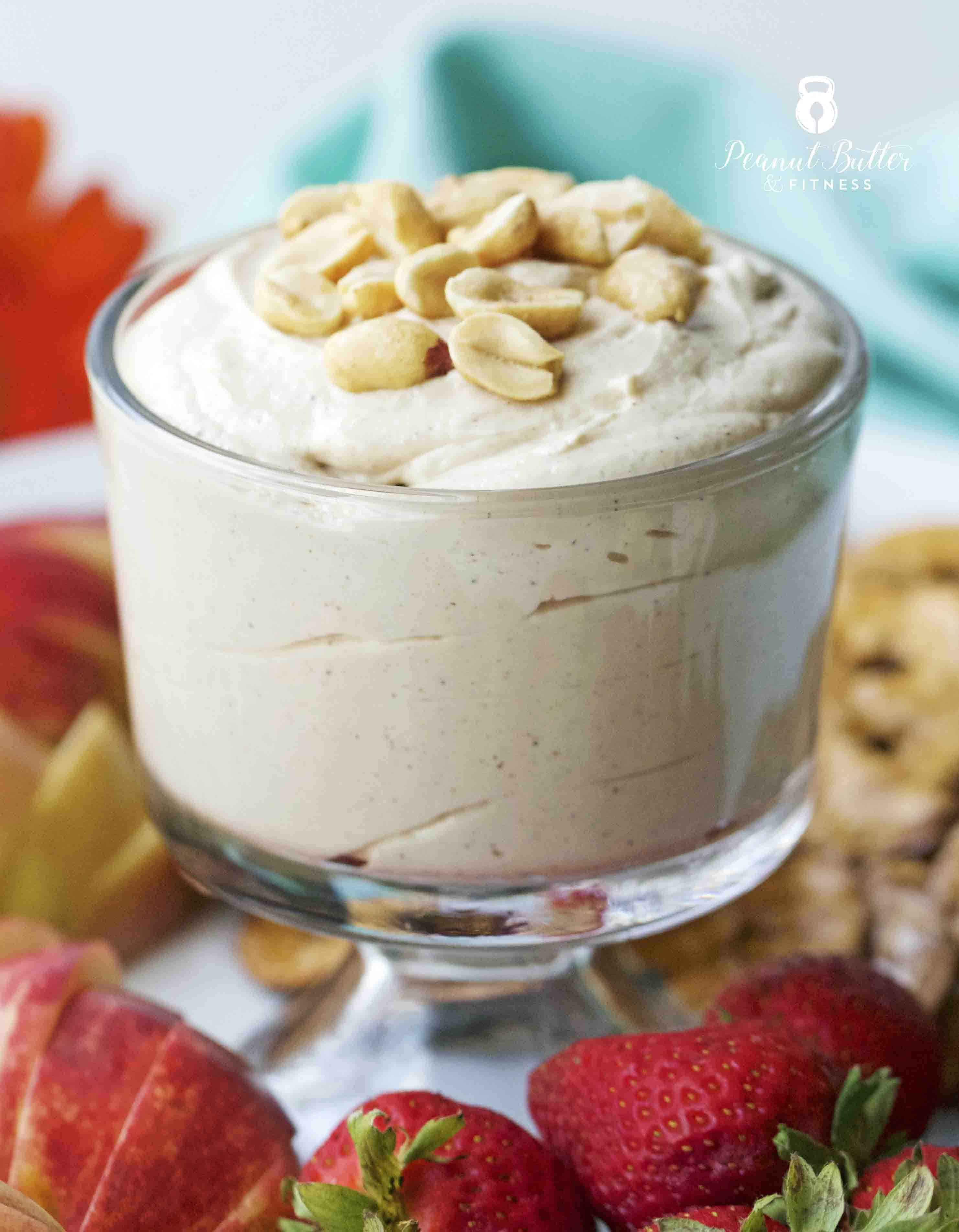 Fluffy Peanut Butter Protein Dip