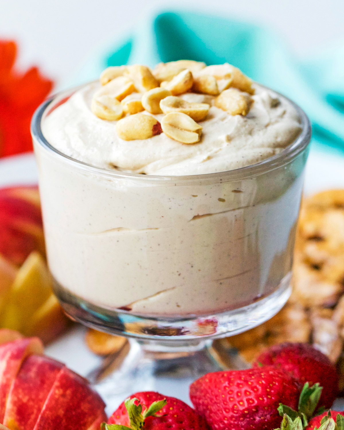 Fluffy Peanut Butter Protein Dip