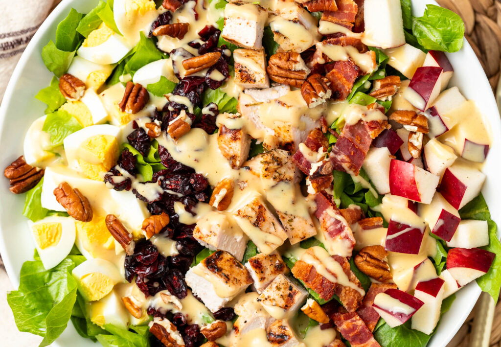 Harvest Cobb Salad - Peanut Butter and Fitness