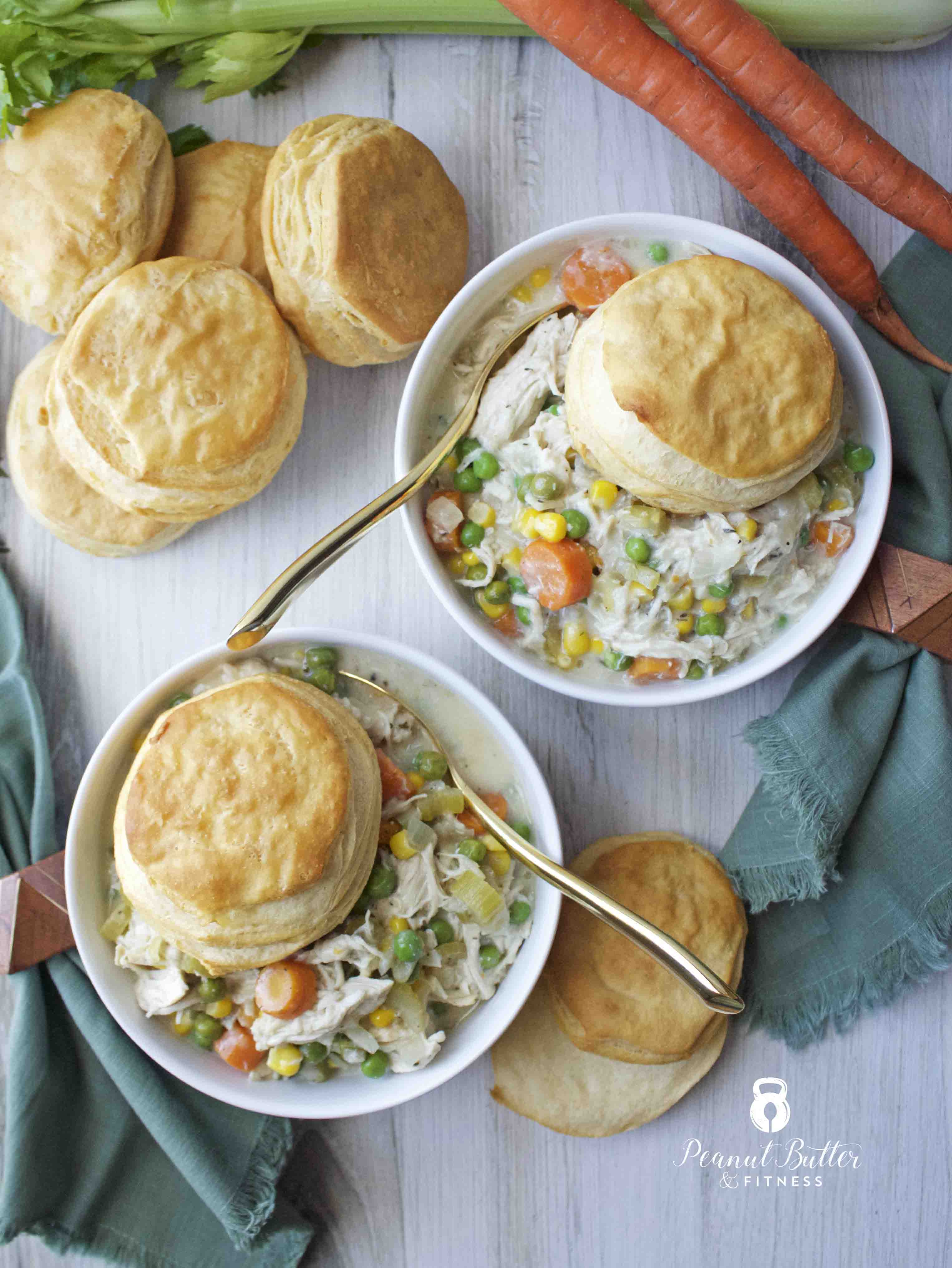 Slow Cooker Chicken Pot Pie