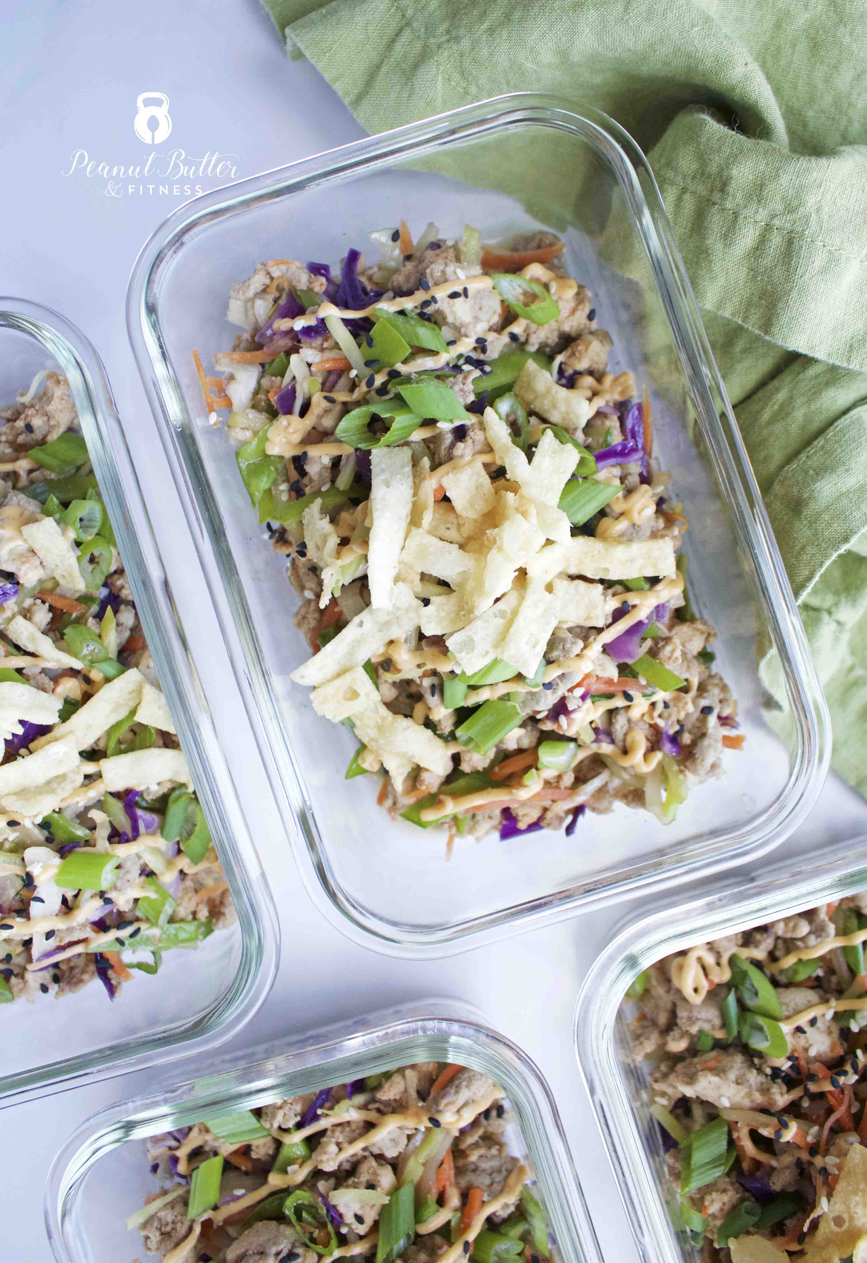 How to Meal Prep Salads that Stay Fresh - Peanut Butter and Fitness