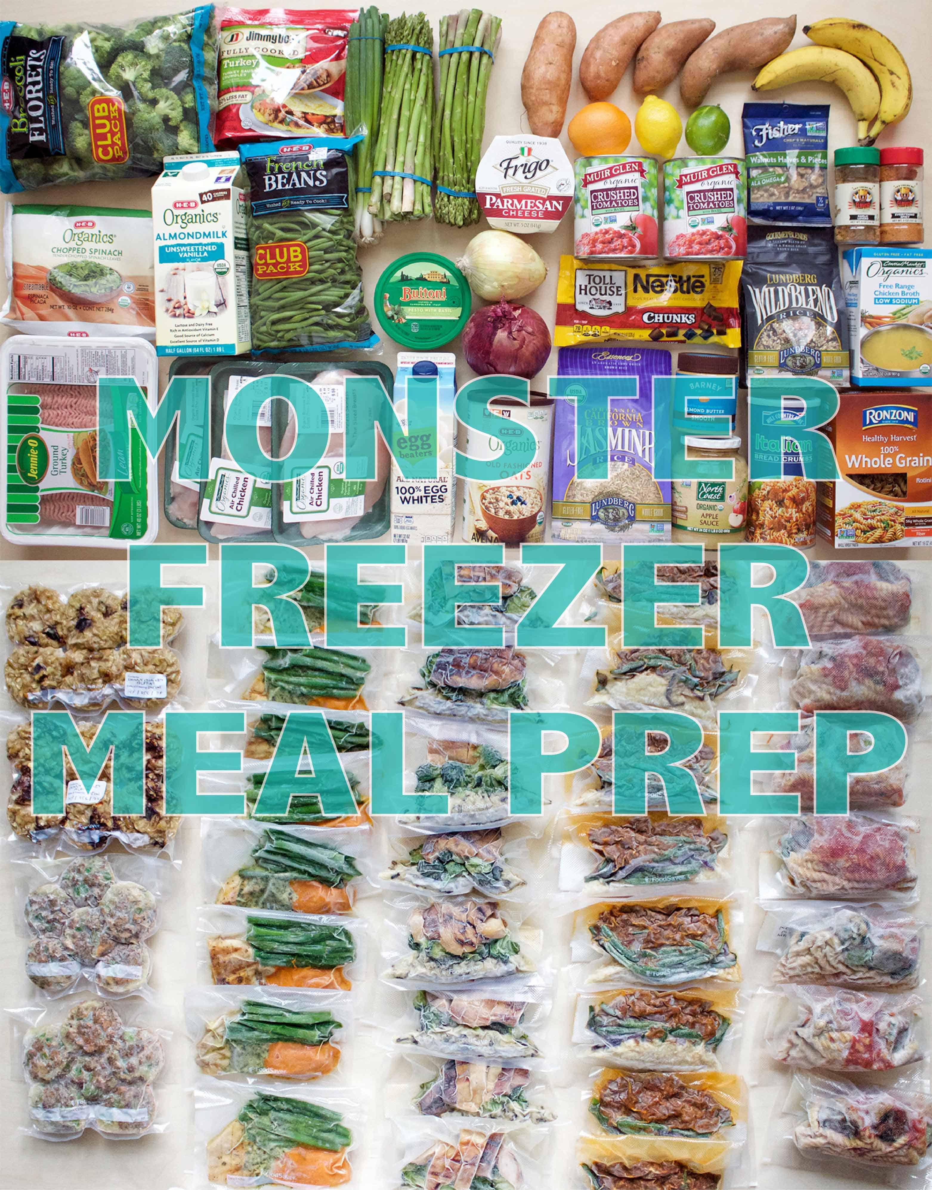 Meal Prep Monday – Monster Freezer Prep