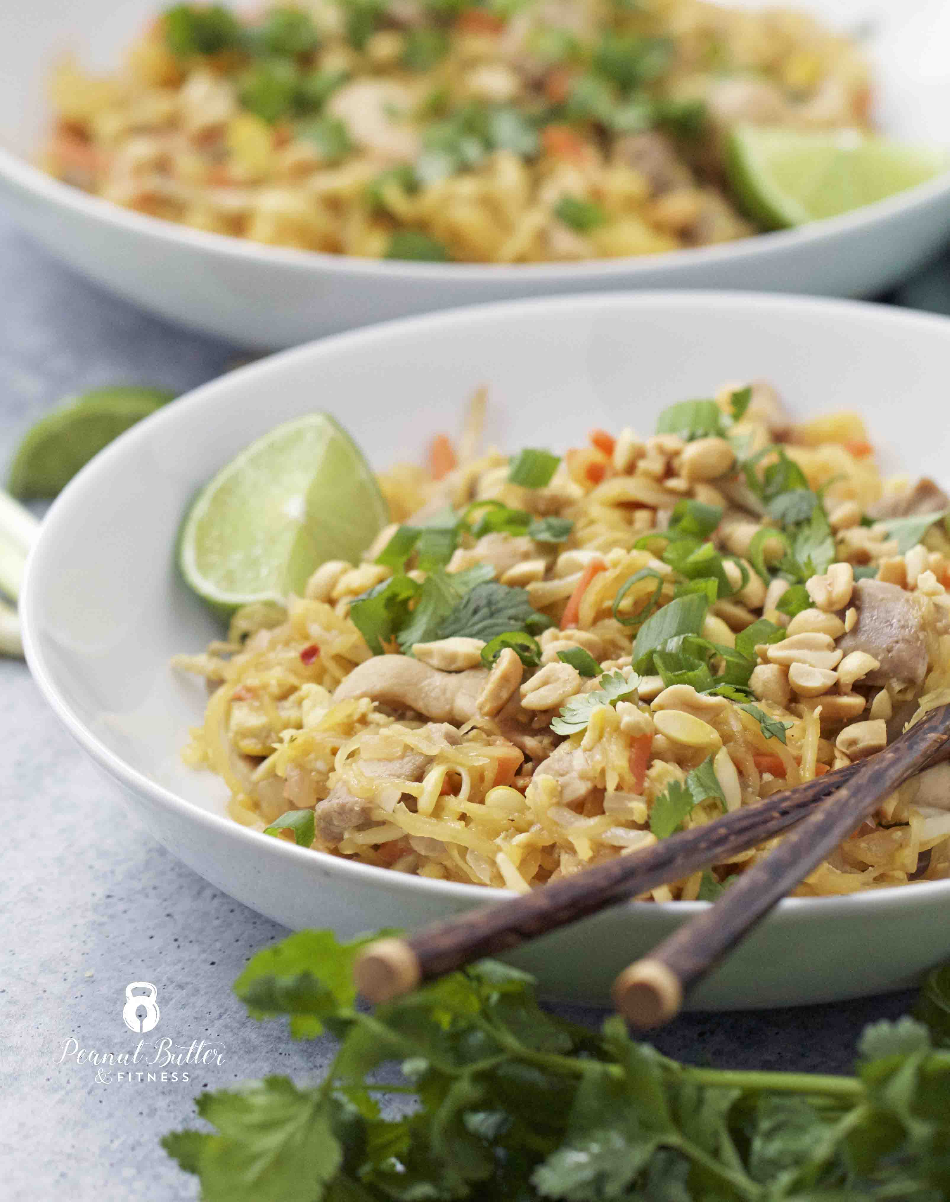 Spaghetti Squash Pad Thai