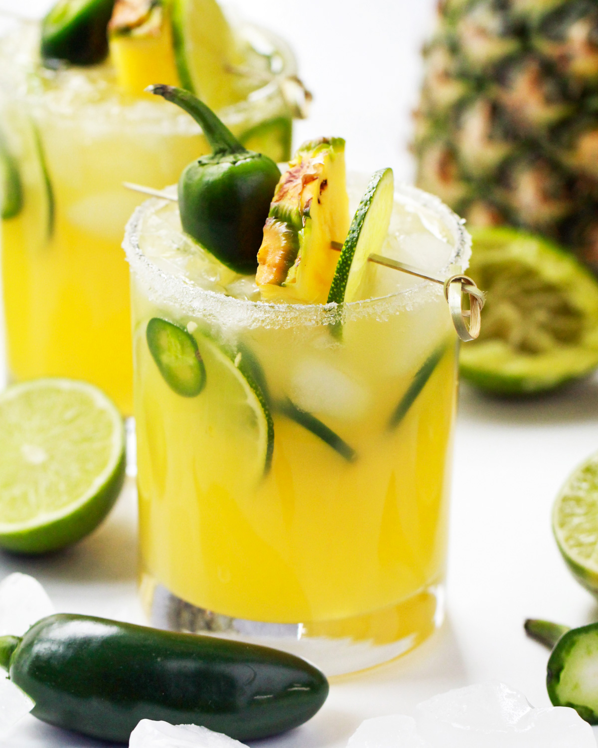 Big Batch Cocktails: Pineapple Jalapeño Margaritas