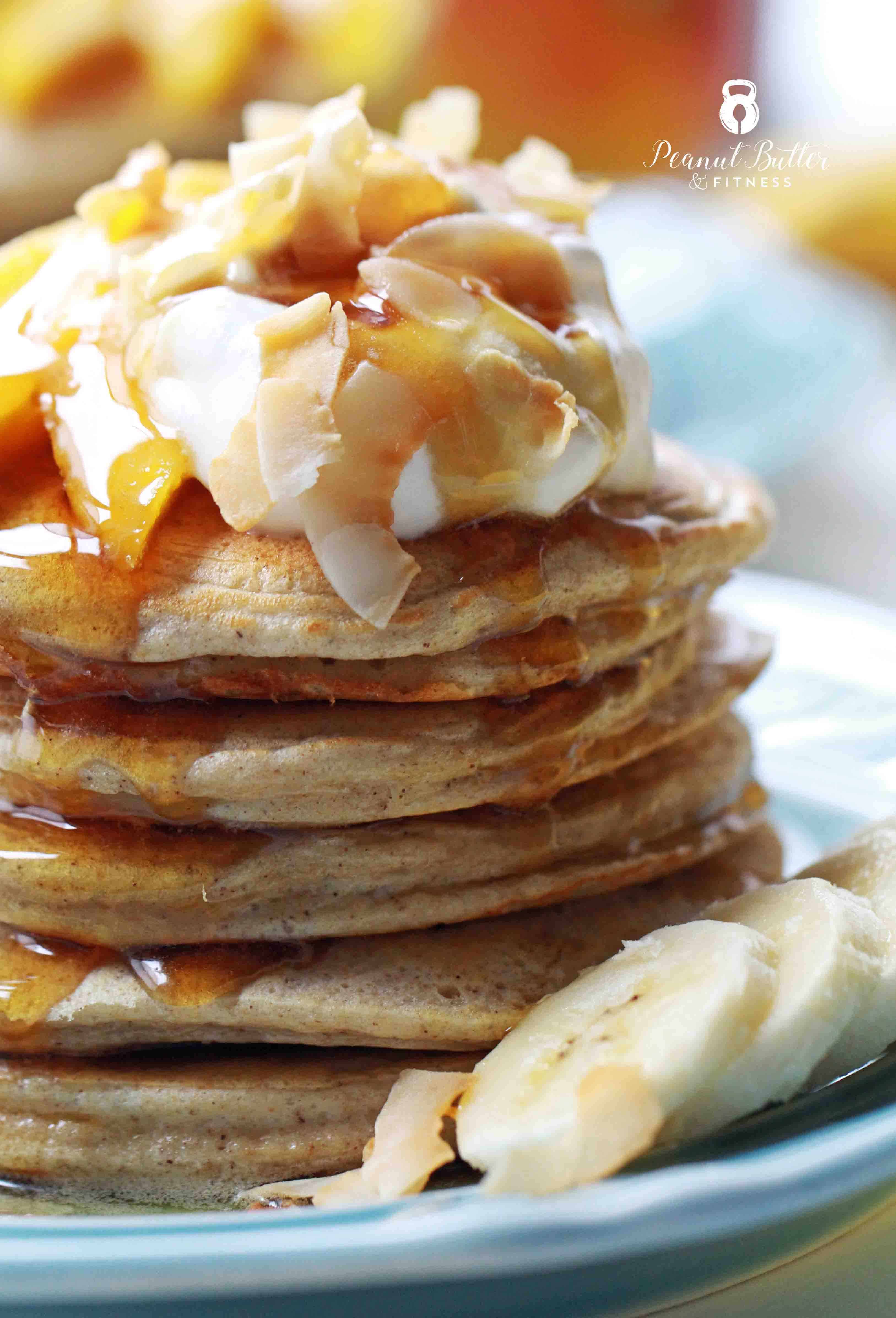 Coconut Protein Pancakes