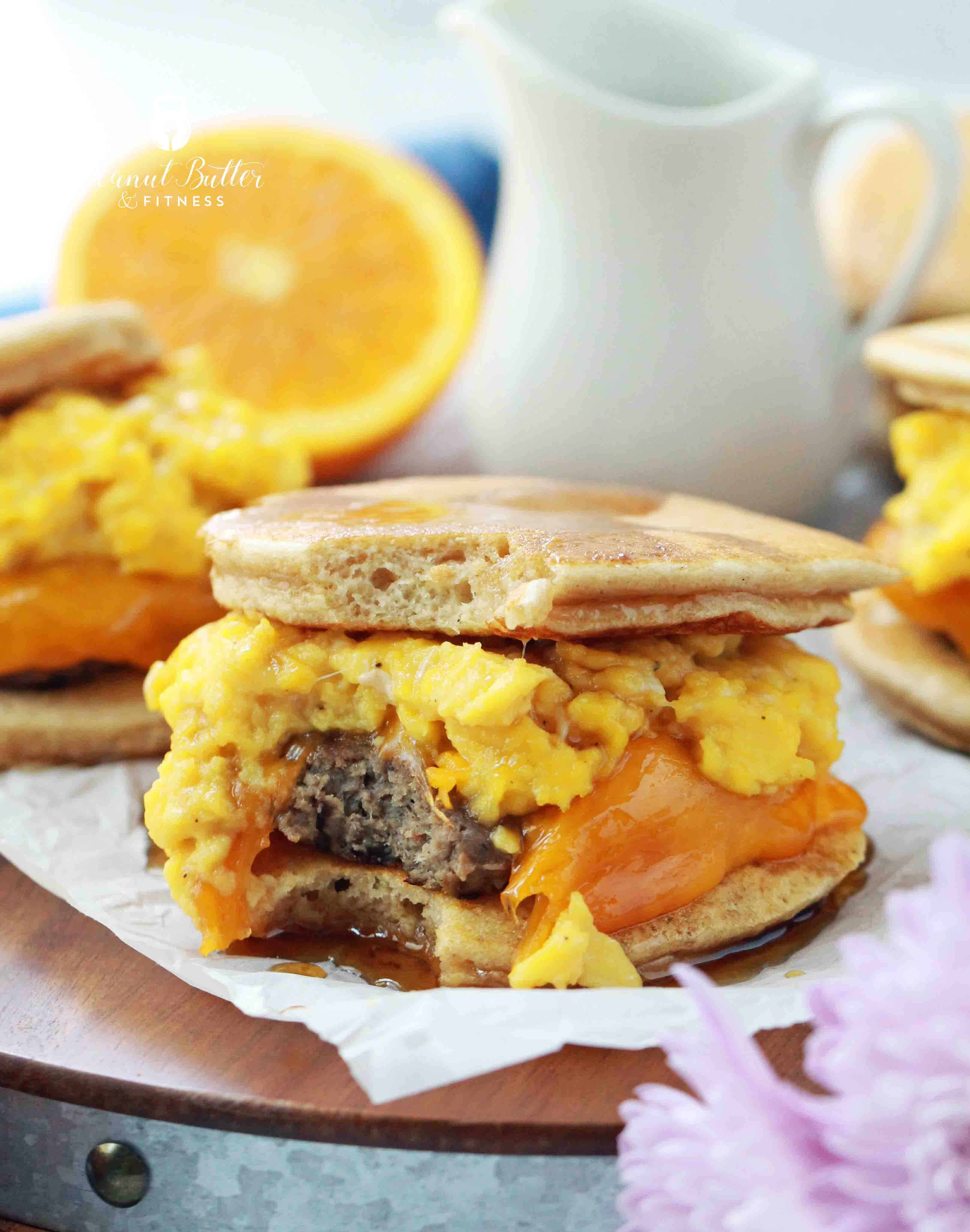 Pancake Breakfast Sandwich Griddlers