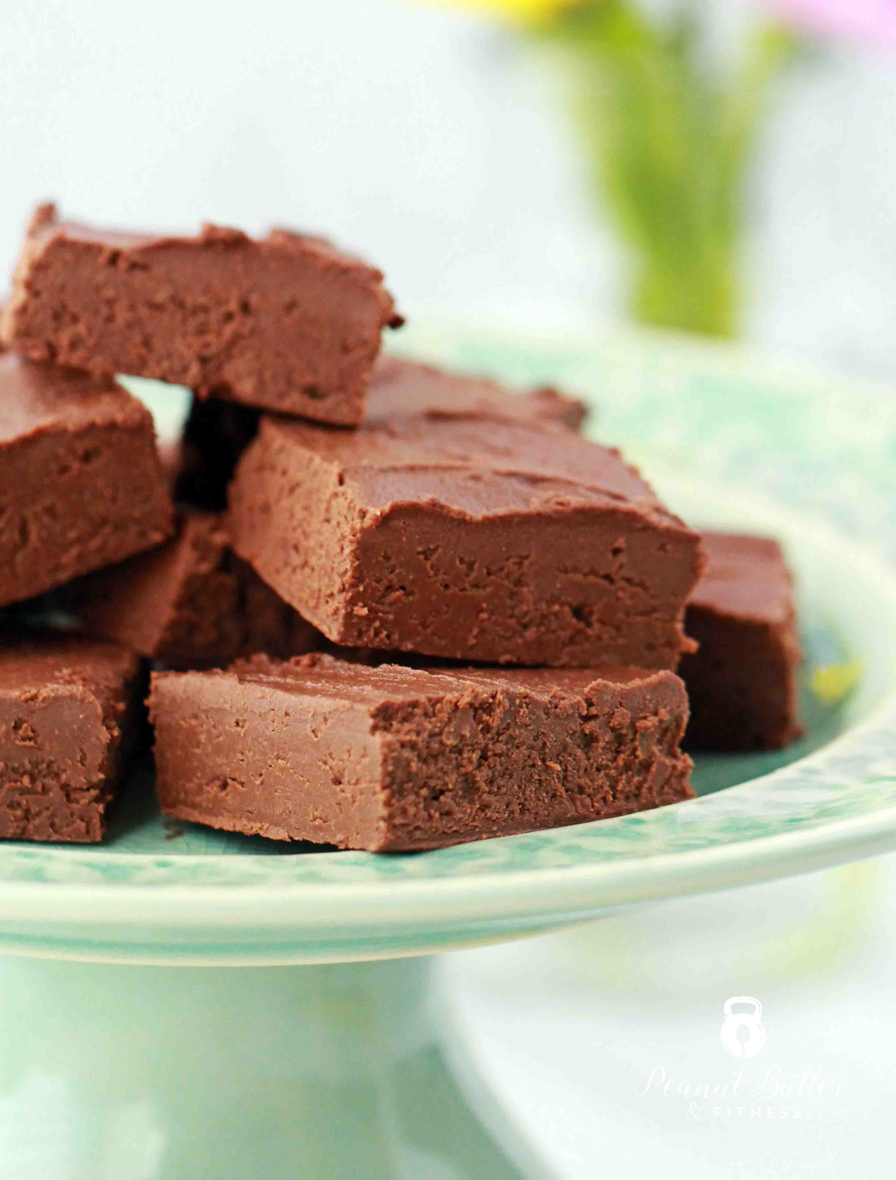 Healthier Chocolate Peanut Butter Fudge