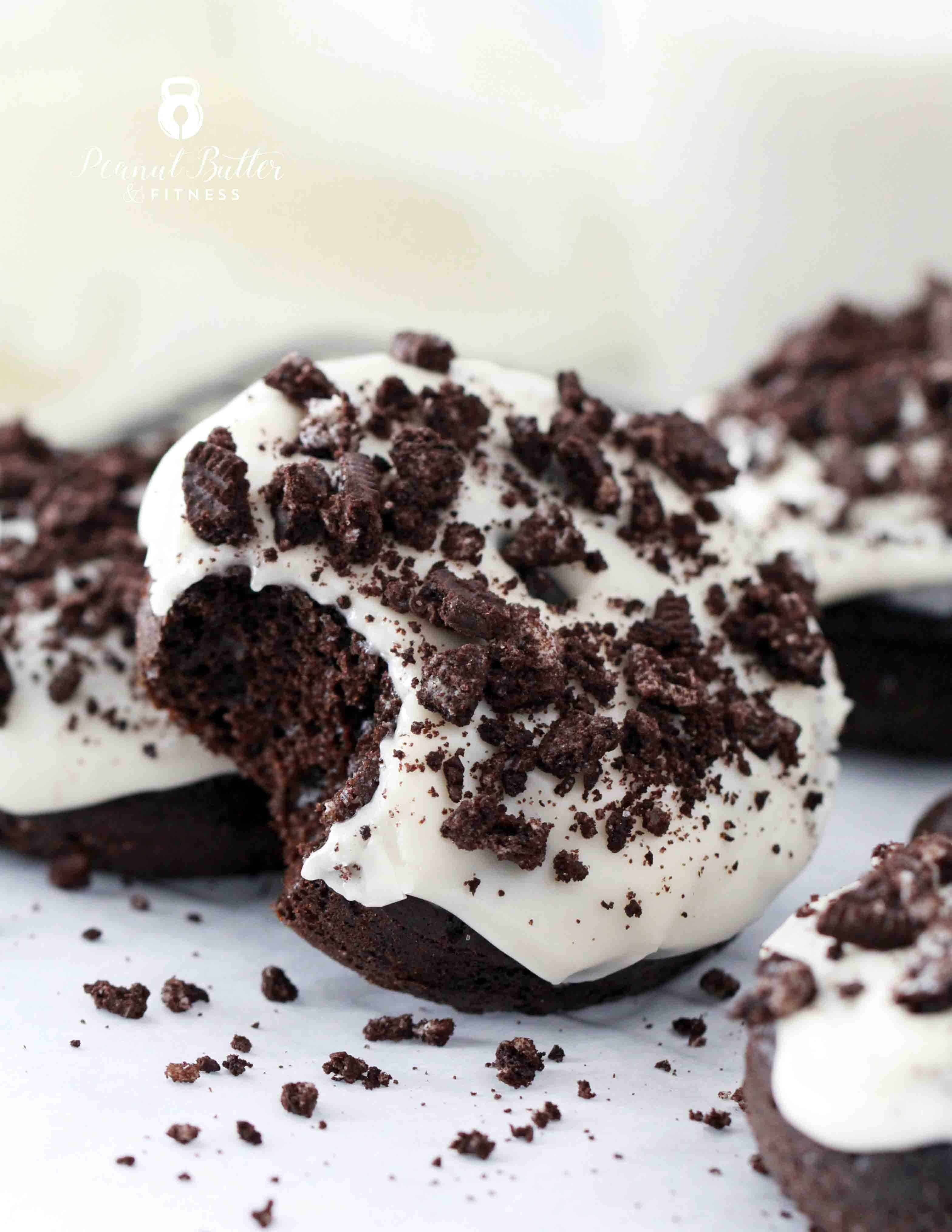 Healthier Cookies & Cream Donuts